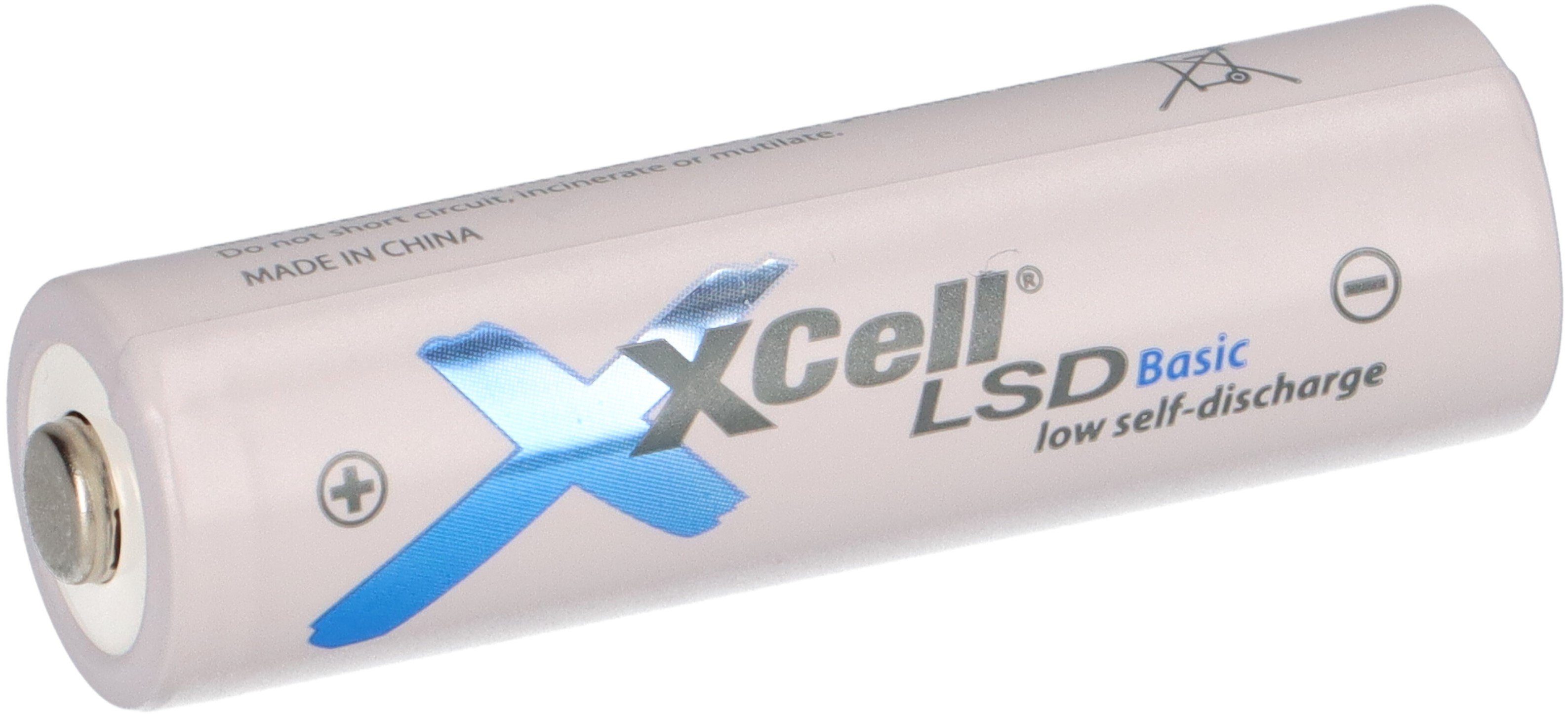 XCell XCell Mignon AA Akku LSD Basic Ni-Mh 1,2V 2100mAh Akku