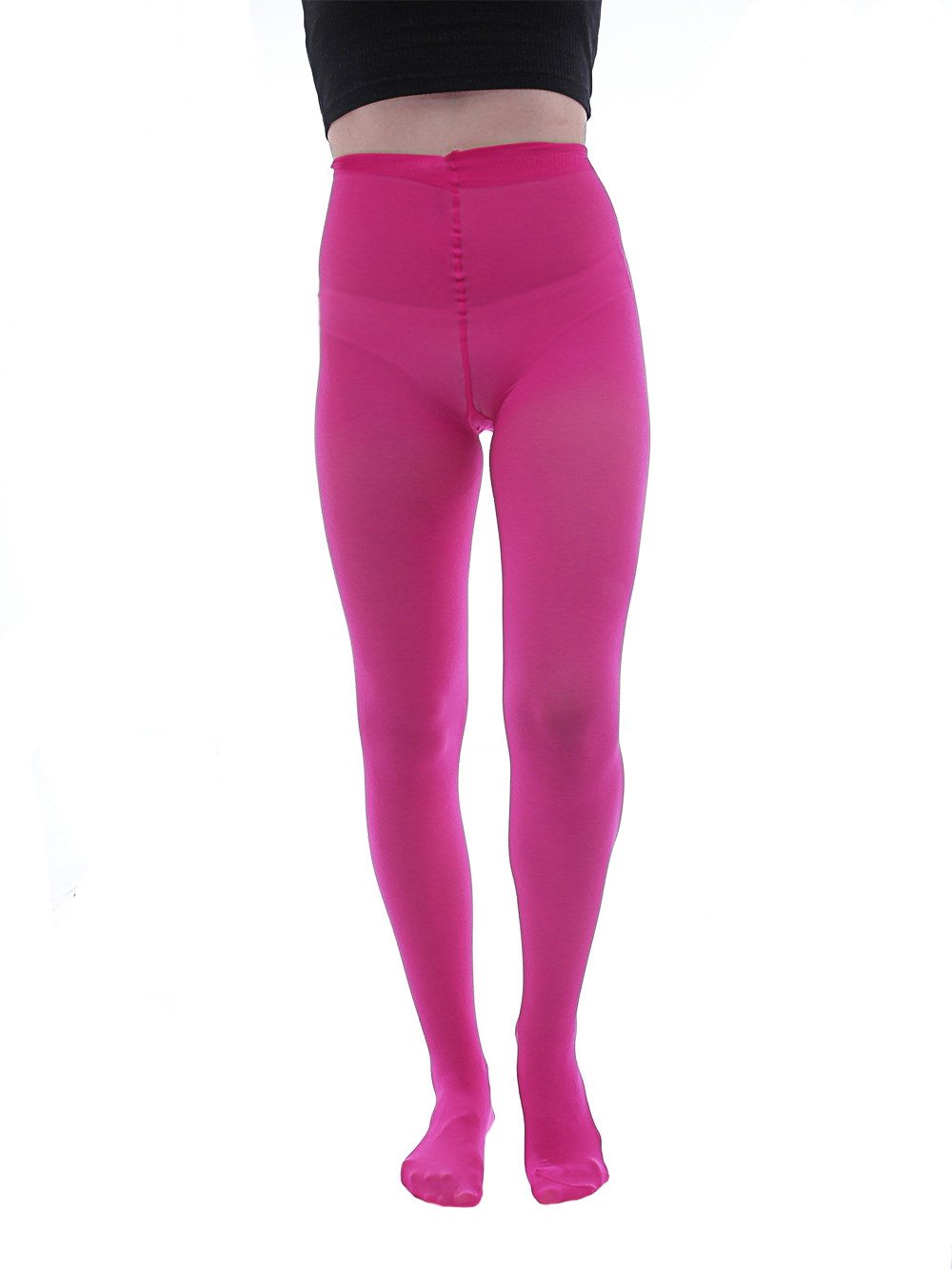 SYS Feinstrumpfhose Strumpfhose 40 DEN Mikrofaser matt Farben pink-rozowy 4 günstig online kaufen