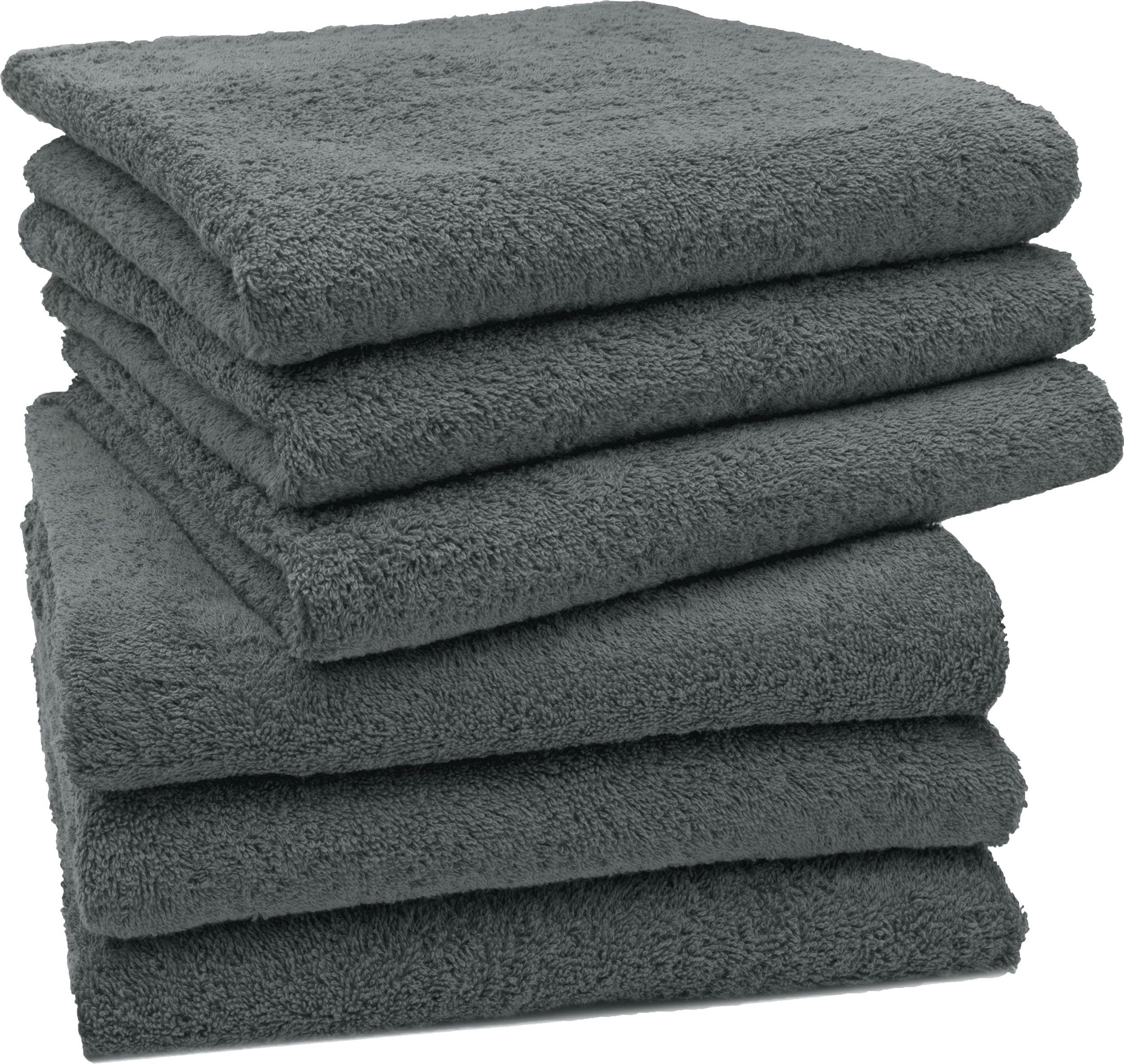 ZOLLNER Handtücher, Walkfrottier (6-St), 50 x günstig online kaufen