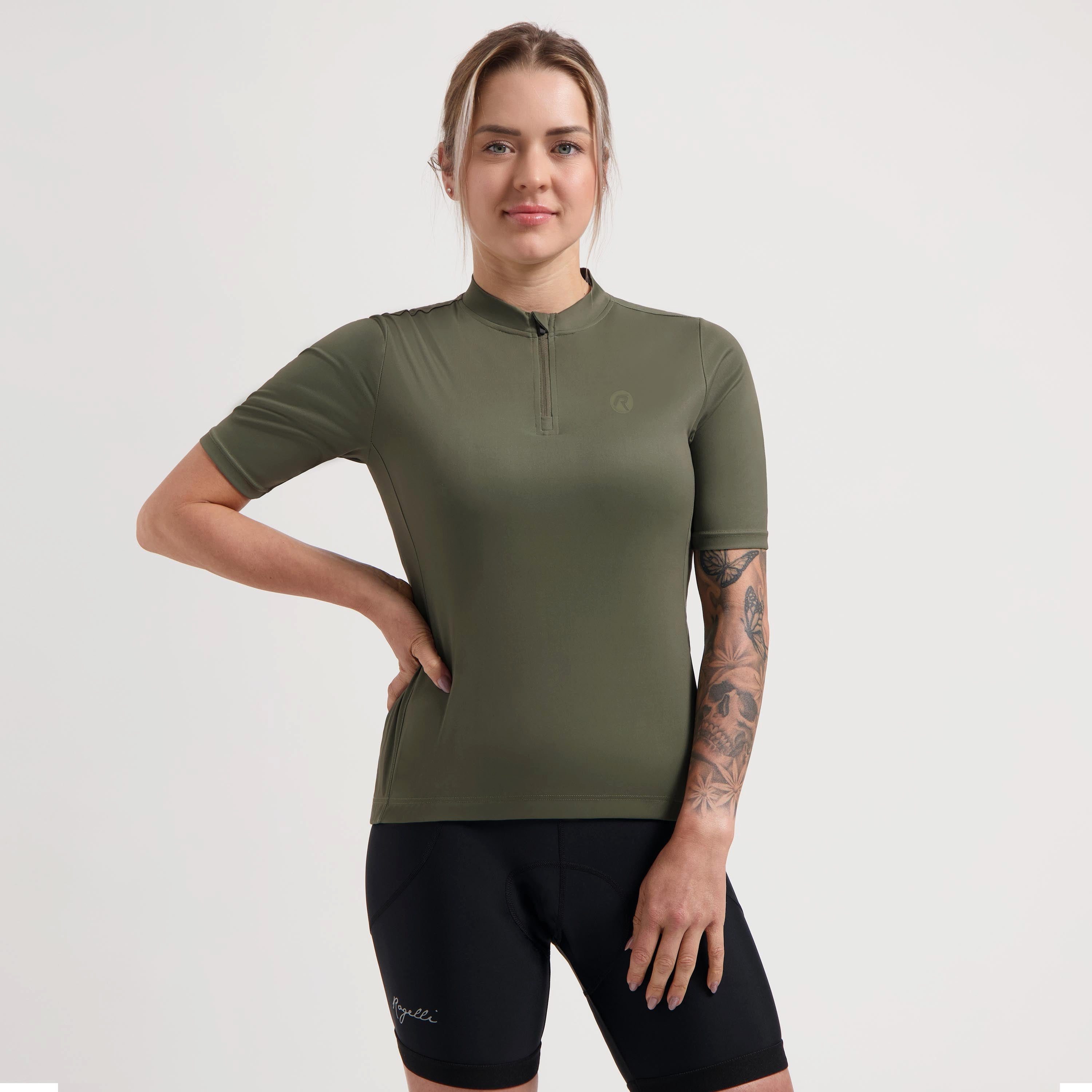 Rogelli Radtrikot Radtrikot Kurzarm Damen - Core