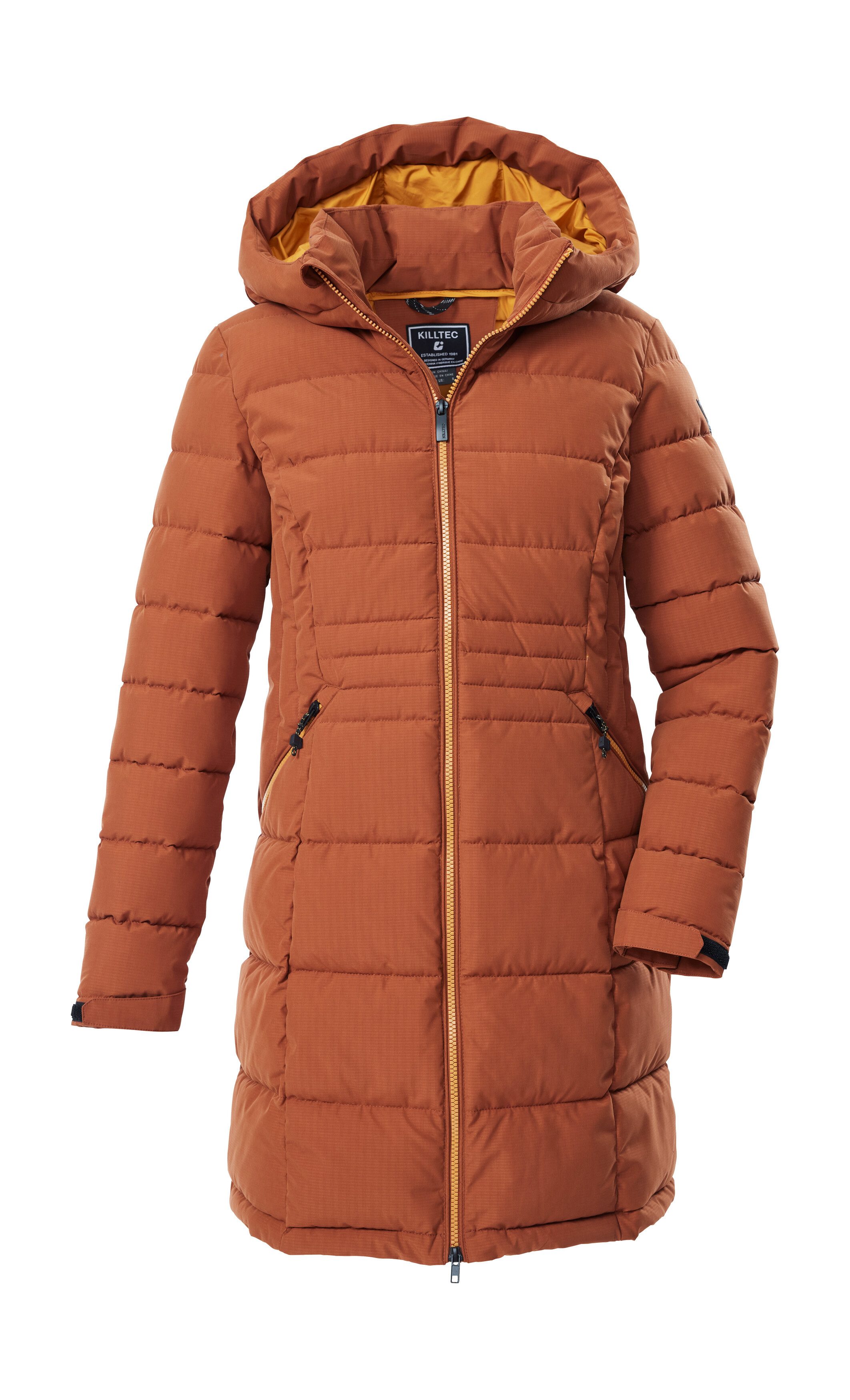 Killtec Steppmantel KOW 11 WMN QLTD PRK Wasserabweisender Parka mit verstellbarer Kapuze und Kinnschutz