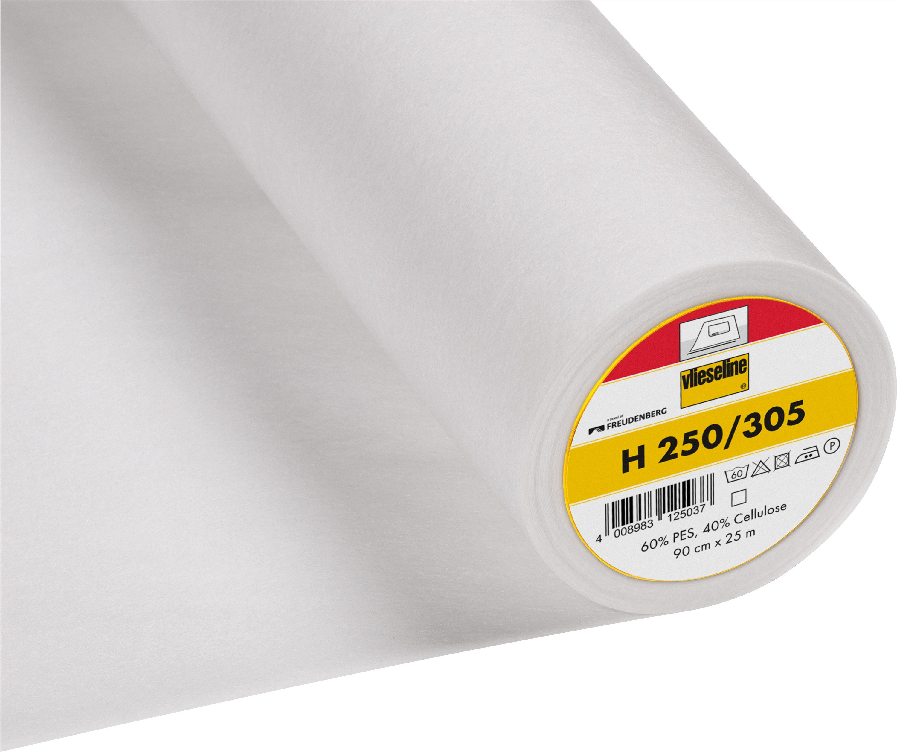 Vlieseline Stoff Bügelvlies H250, 90 cm breit (Meterware)