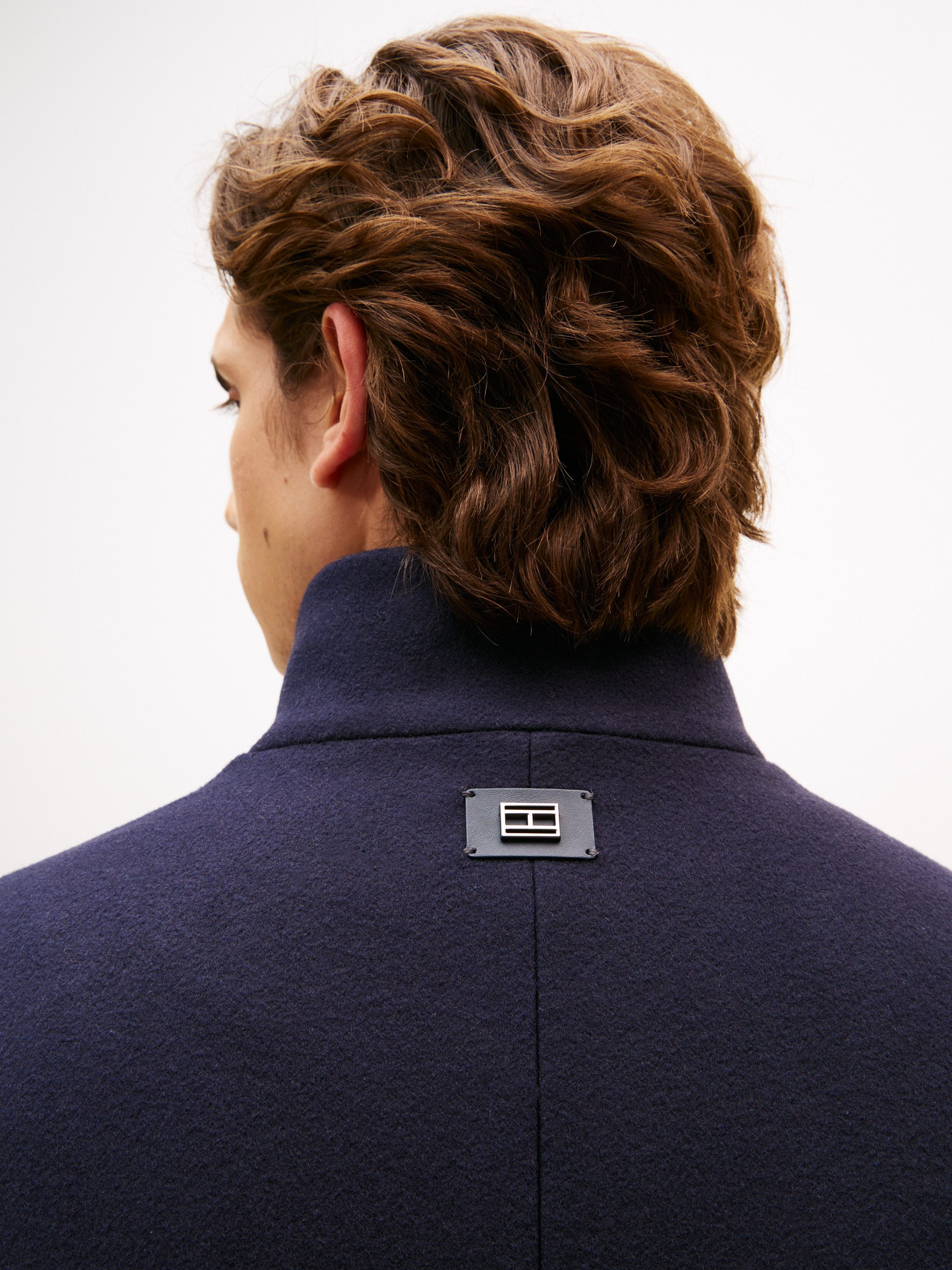 Tommy Hilfiger Wollmantel DC WOOL STAND COLLAR Regular fit