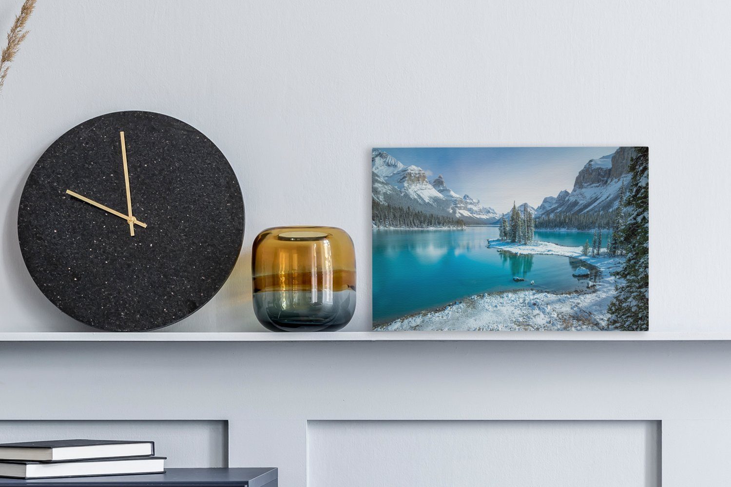 OneMillionCanvasses® Leinwandbild Landschaft - Schnee - günstig online kaufen