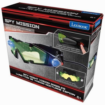 Lexibook® Lernspielzeug Agenten-Brille mit Licht und stimmverzehrer für Spionen