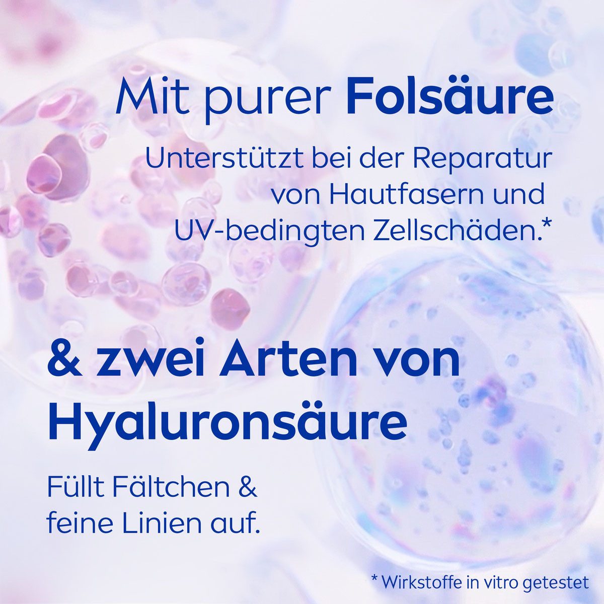 Nivea Tagescreme CELLULAR EXPERT FILLER TAGESPFLEGE LSF 15, mit Hyaluronsäure und Folsäure, LSF 15
