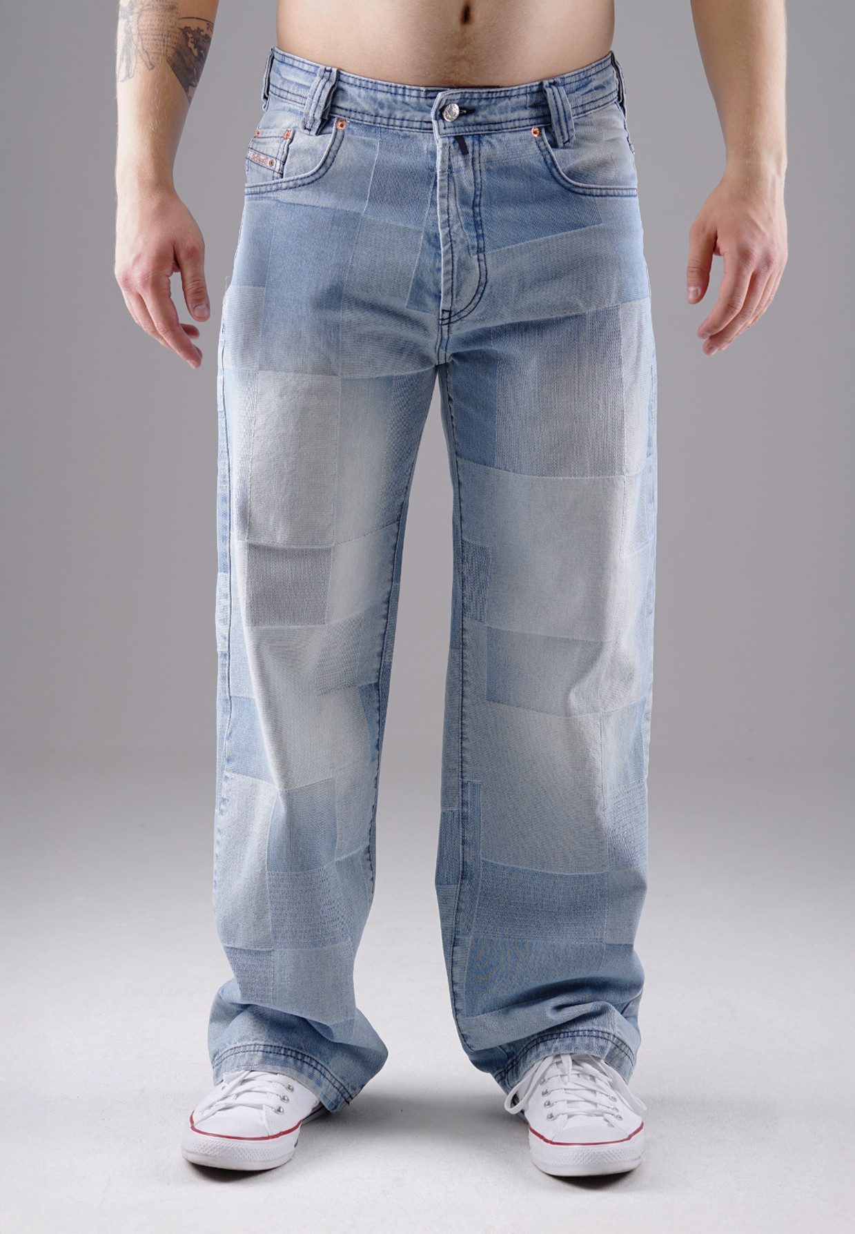 PICALDI Jeans Relax-fit-Jeans Zicco 474 Mozaik (1-tlg) Baggy Jeans günstig online kaufen