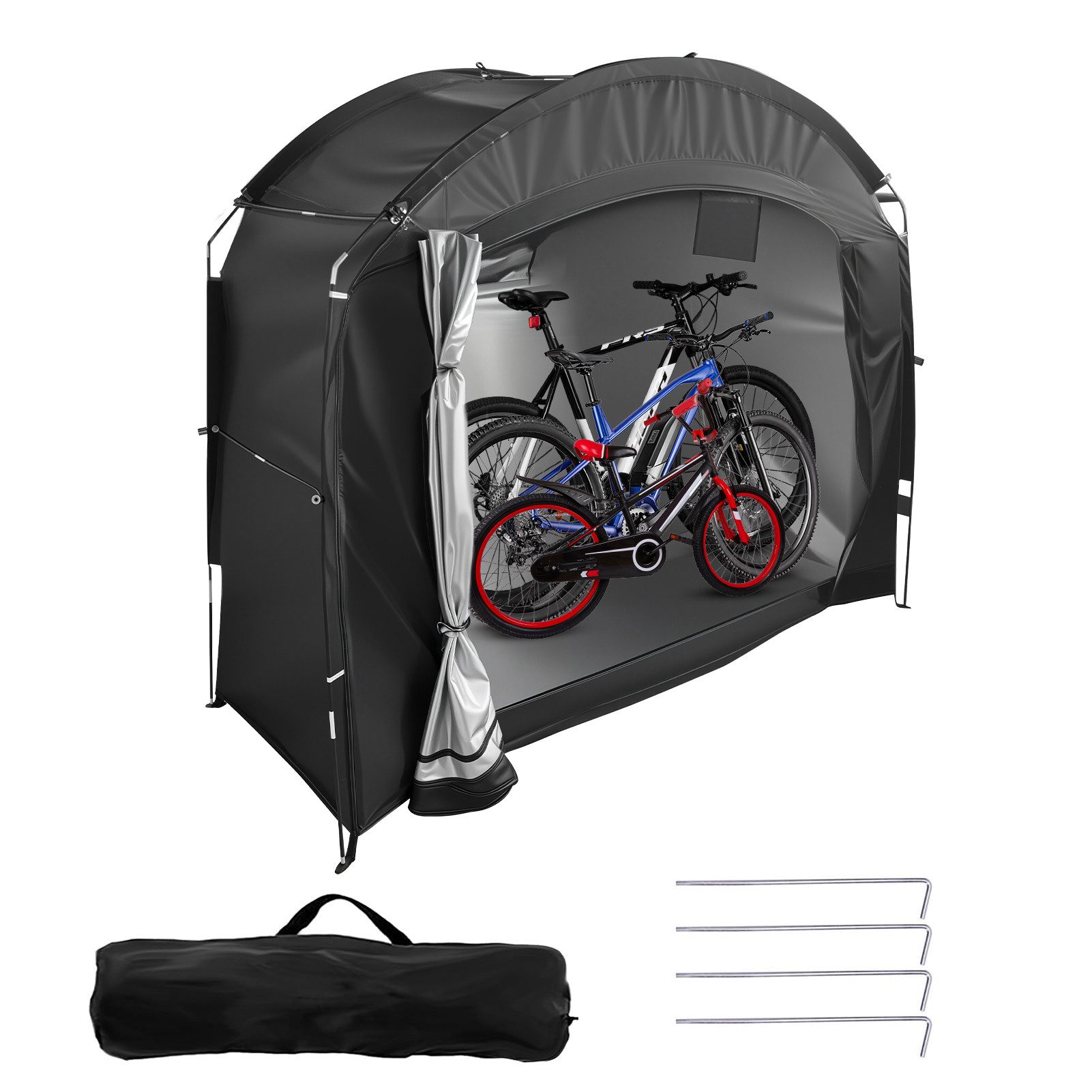 SEHAUSEU Gerätezelt Fahrradzelt Fahrrad Garage Faltzelt Aufbewahrungszelt günstig online kaufen