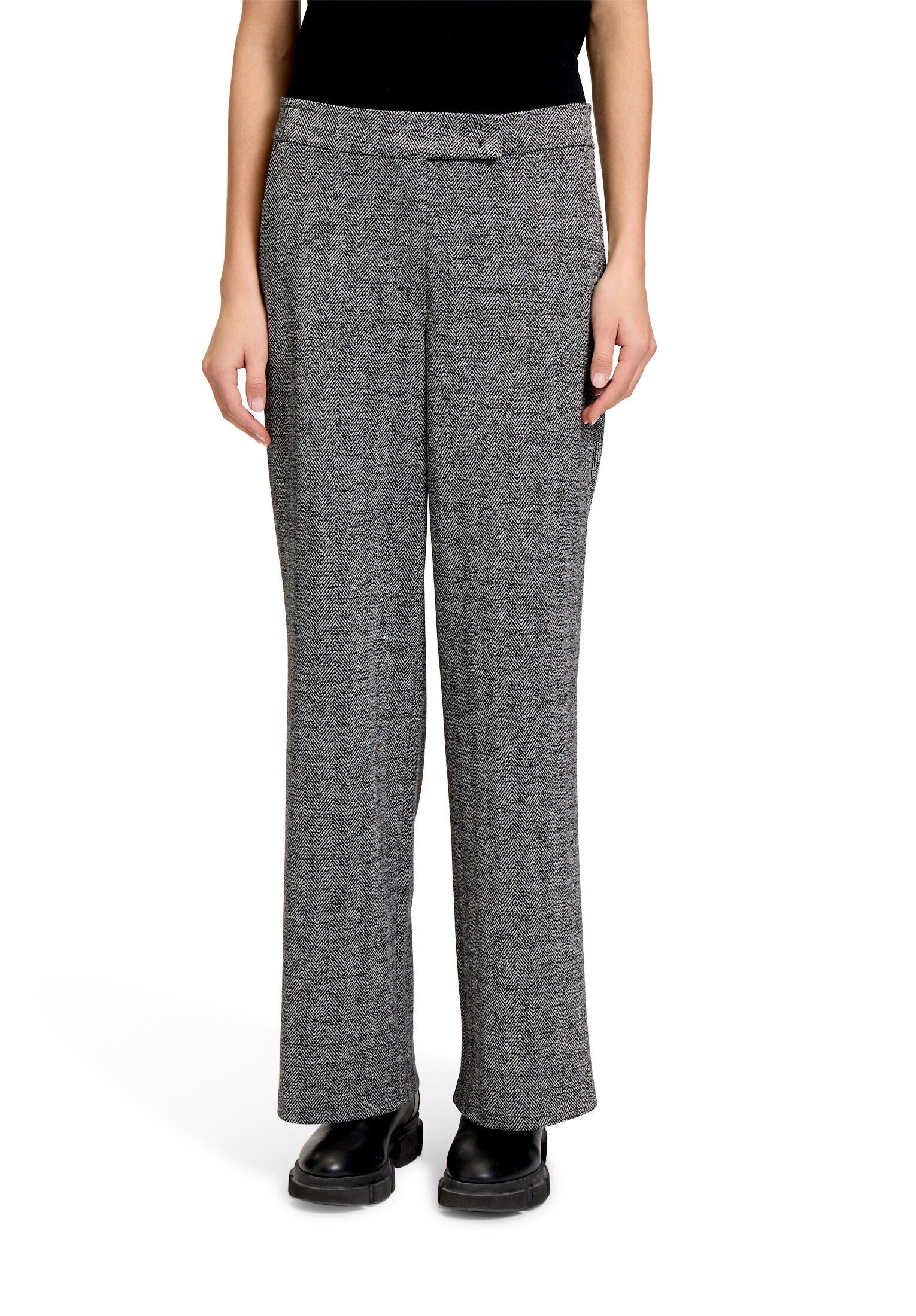 Betty&Co Stoffhose Damen mit Lurexfaden