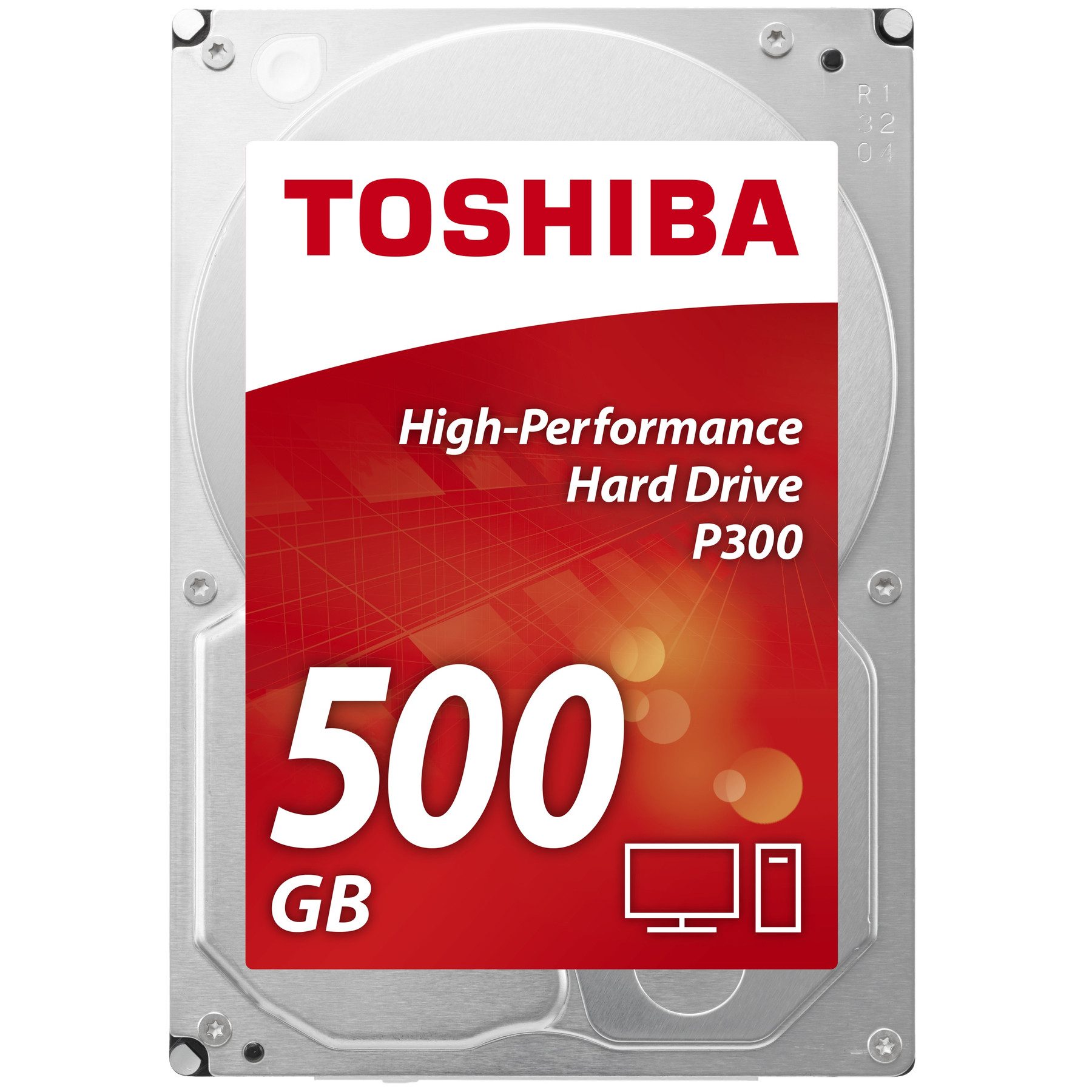 Toshiba TOSHIBA HDD P300 HDWD105UZSVA 500GB, 8,9 cm (3.5) interne HDD-Festplatte