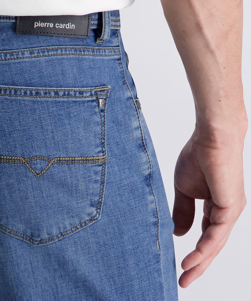 Pierre Cardin 5-Pocket-Jeans PIERRE CARDIN DIJON blue used buffies 32320 8191.6824 - AIR TOUCH – Bild 5 von 5