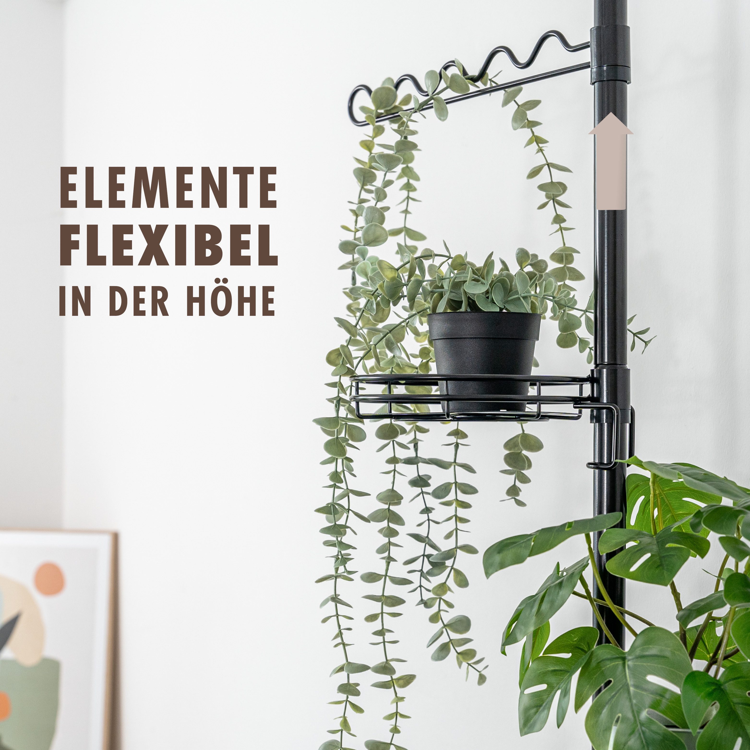 bremermann Blumenständer Zusatz-Rankhilfe, Rankelhilfe für bremermann Teleskop-Regale