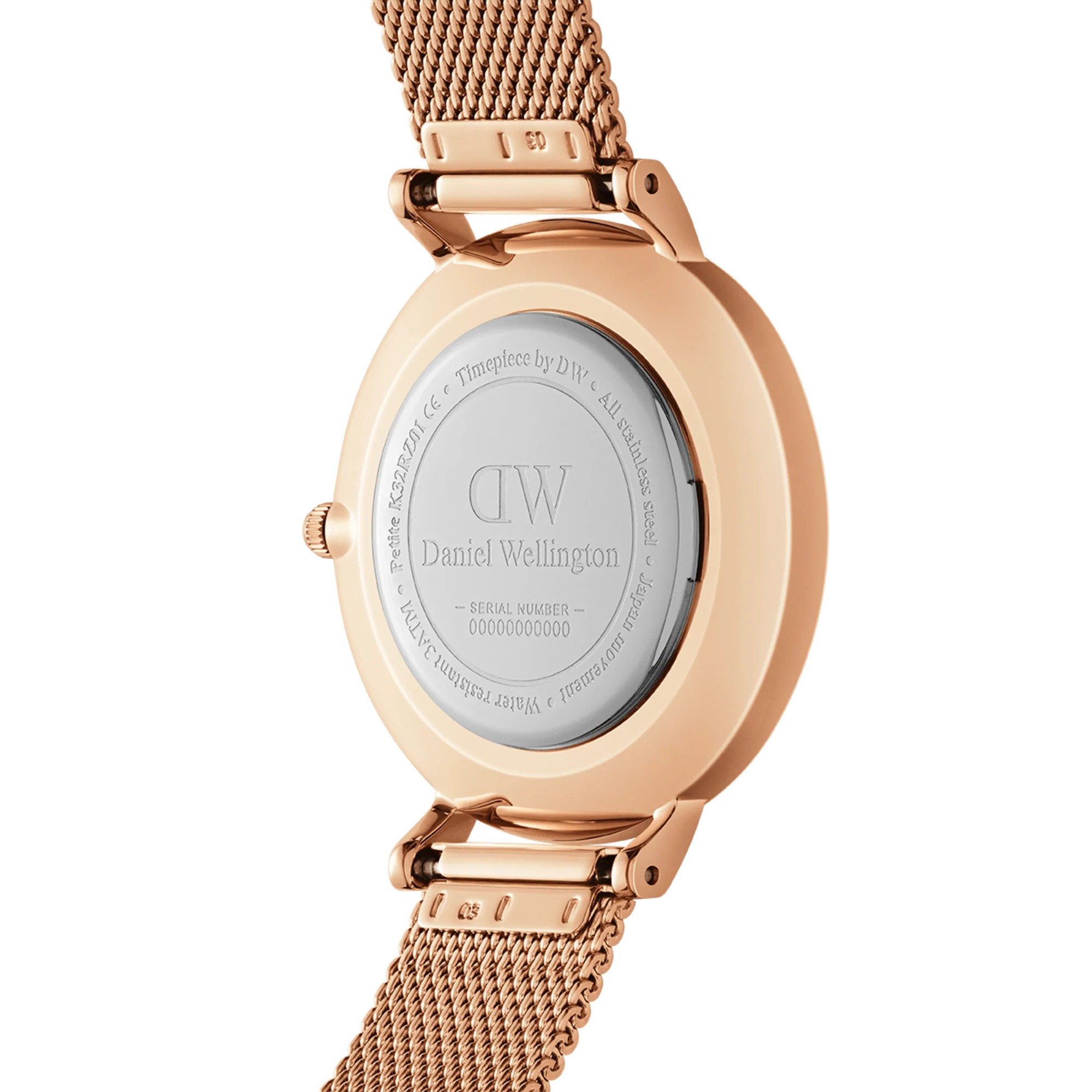 Daniel Wellington Quarzuhr Petite Melrose Black