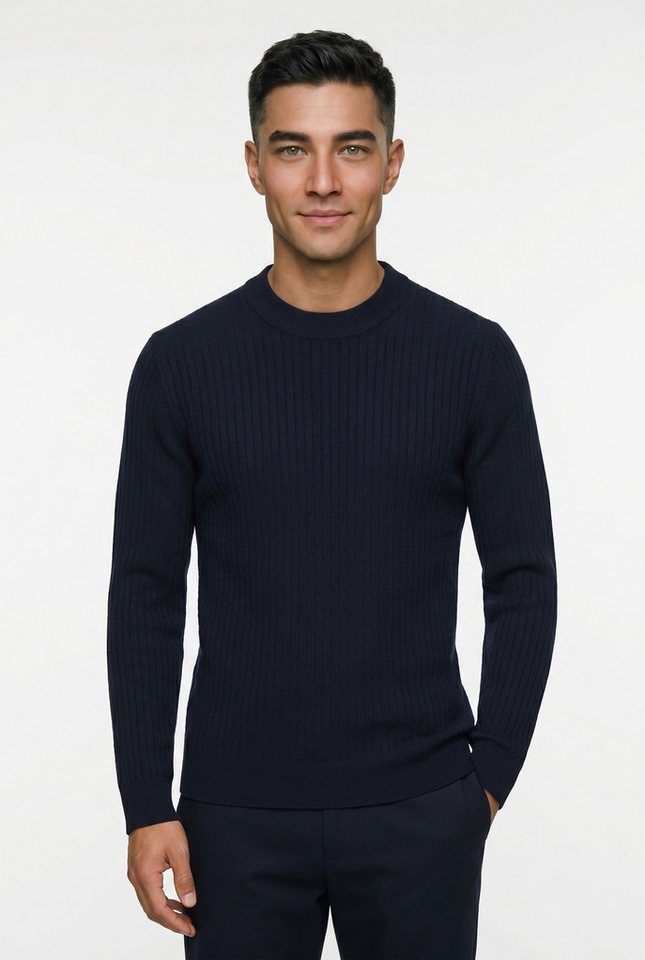 Cinque Strickpullover CIGIANO mit kleinem Stehkragen