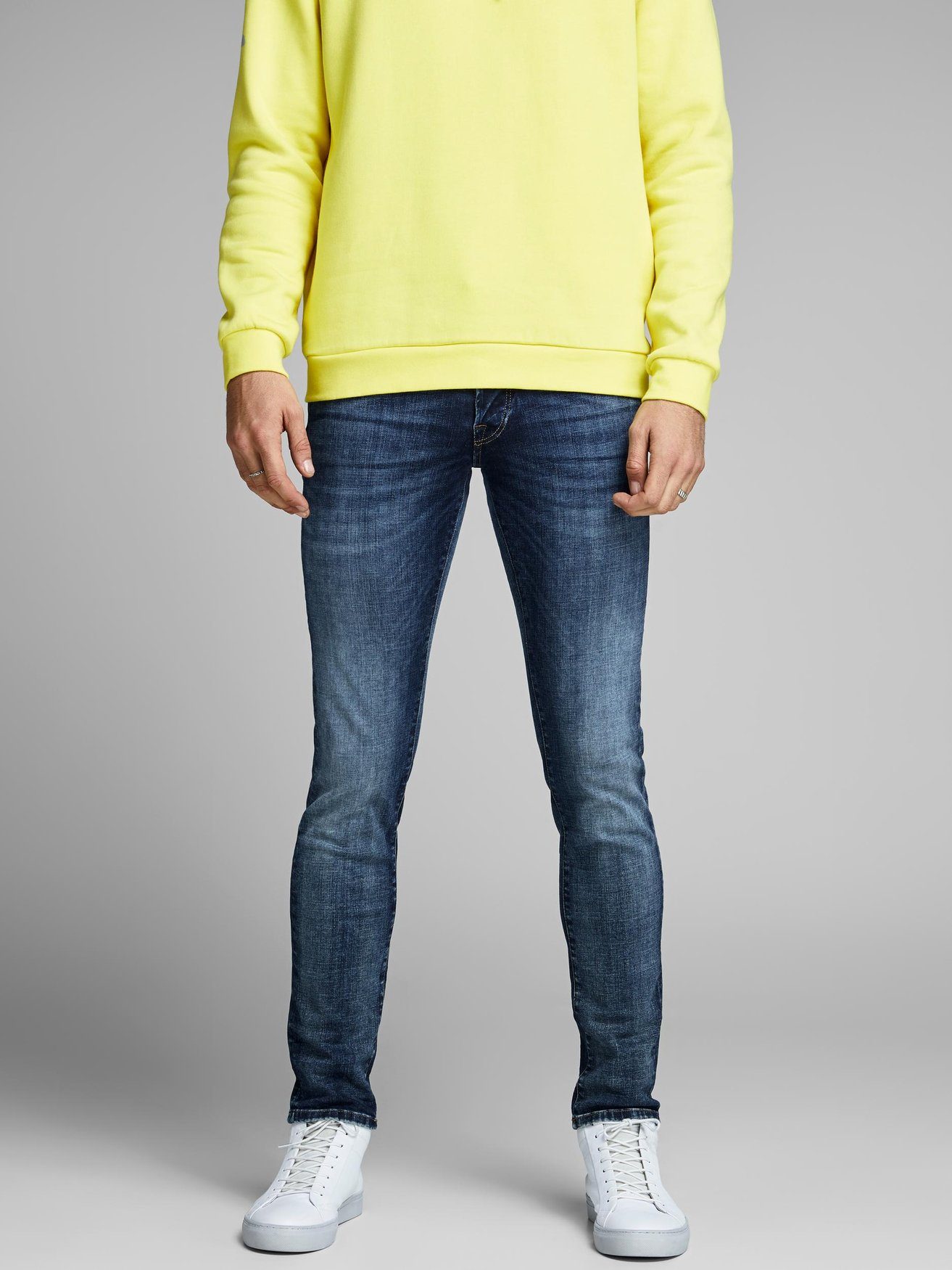 Jack & Jones Slim-fit-Jeans Slim Fit Jeans Denim JJIGLENN JJICON JJIGLENN J günstig online kaufen