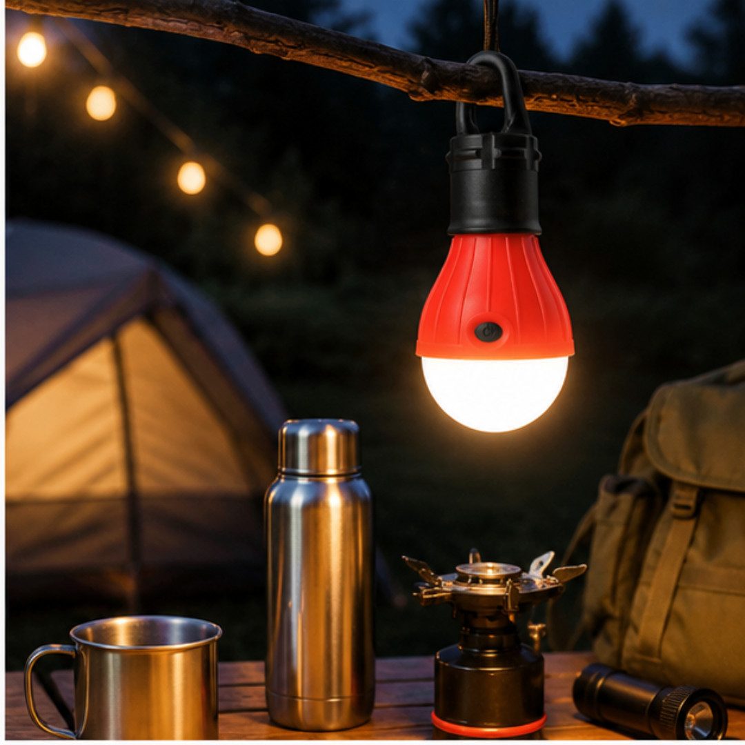 Grundig Laterne GRUNDIG LED Campinglaterne Batterie Zeltlampe Outdoor Leuchte, Drei Leuchtmodi, Praktischer Aufhängehaken
