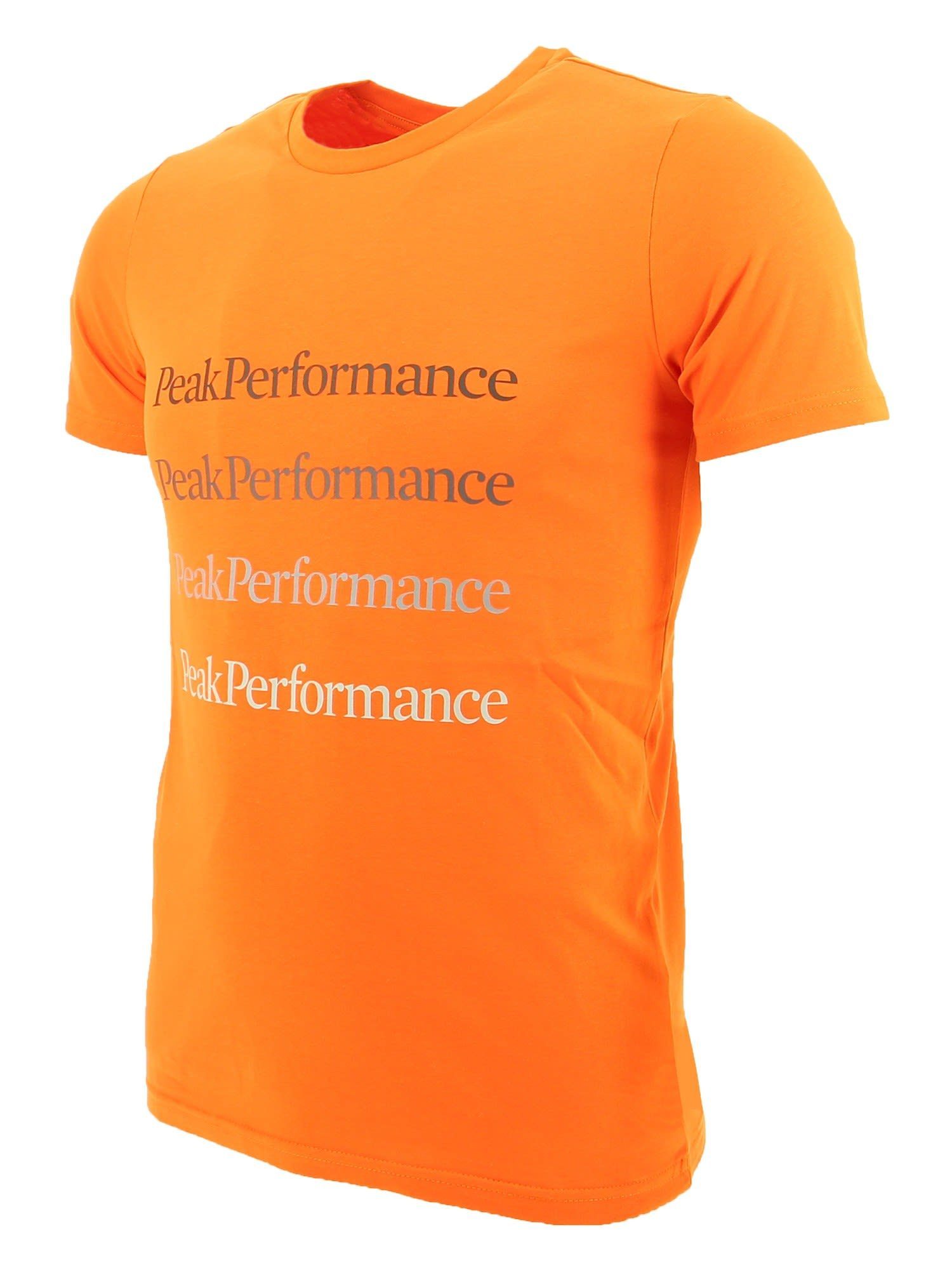 2 Performance M T-Shirt Peak Ground Performance Orange Peak Altitude Herren Tee