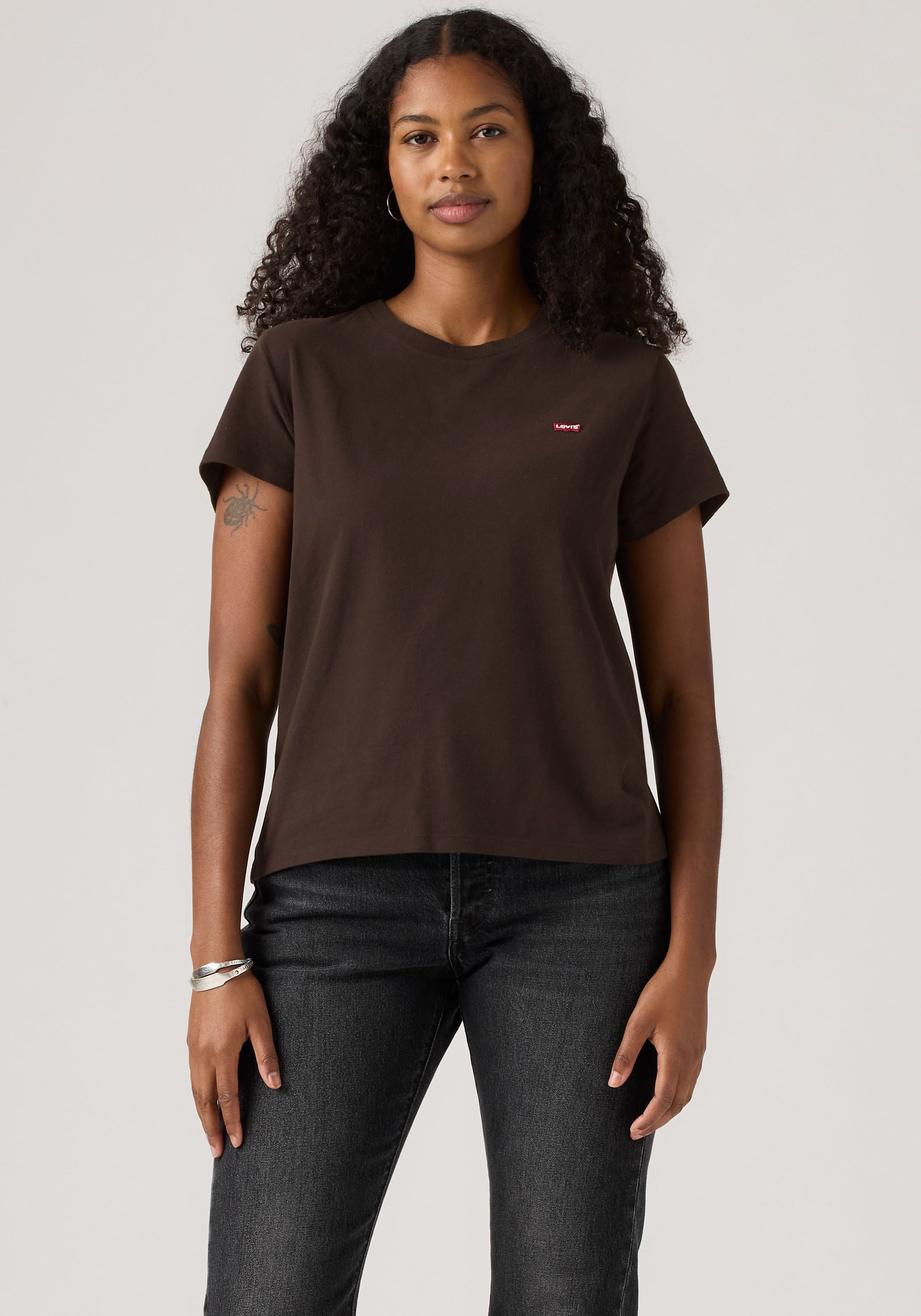 Levi's® T-Shirt TEE Minilogo mit kleiner Logostickerei