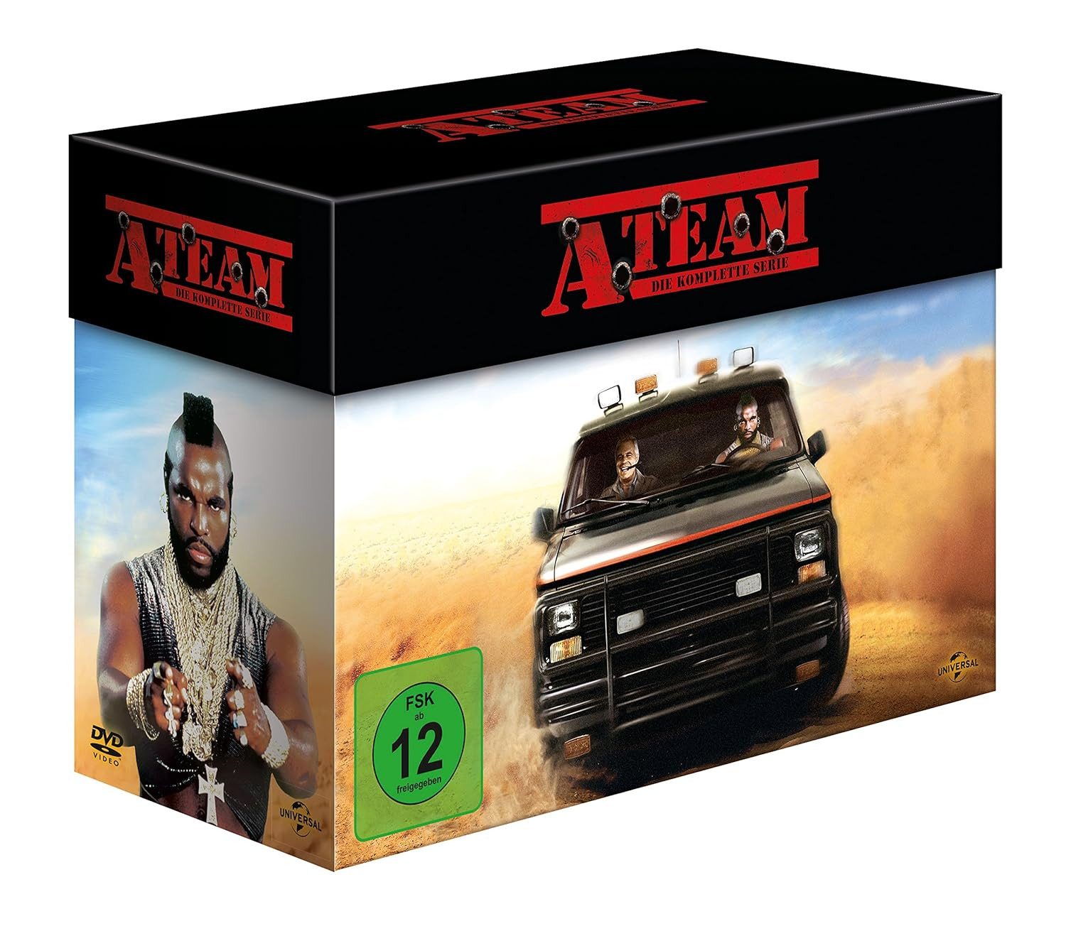 Universal Pictures DVD A-Team - Die komplette Serie Staffel 1-5 + Extras [27 DVDs], (27-St), Alle 5 Staffeln + Extras