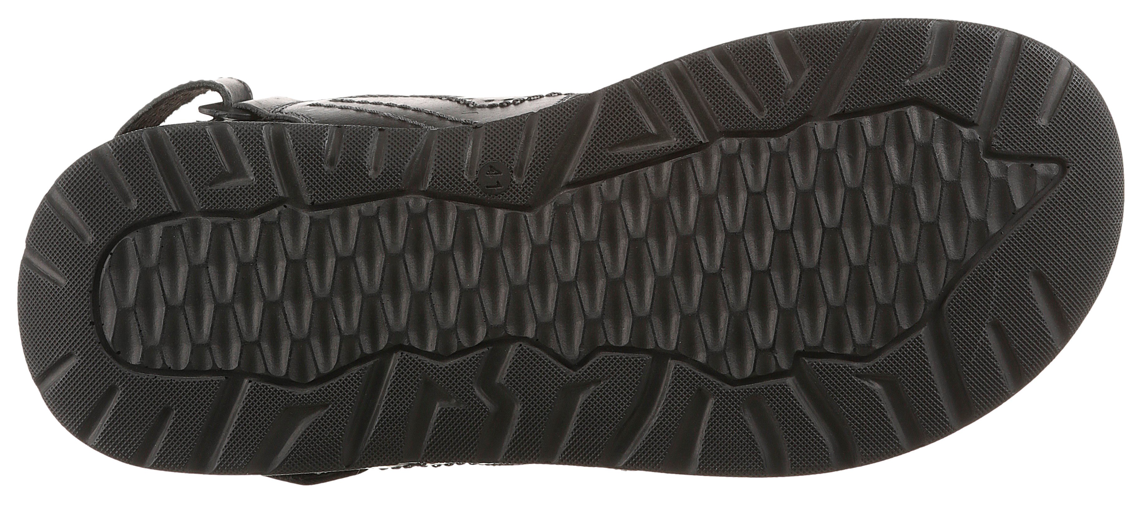 Mustang Shoes Trekkingsandale, Sommerschuh, Klettschuh mit weicher Innensohle