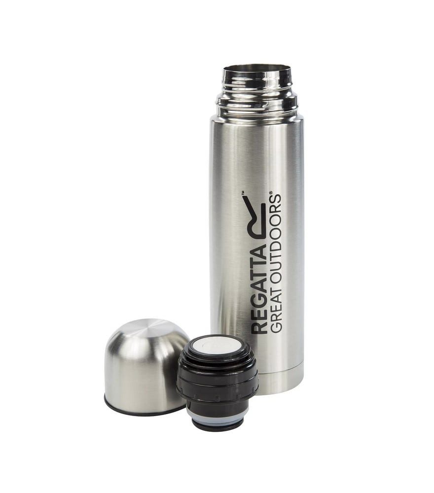 Regatta Thermoflasche Trinkflasche Vacuum Flask Edelstahl silber - 500ml