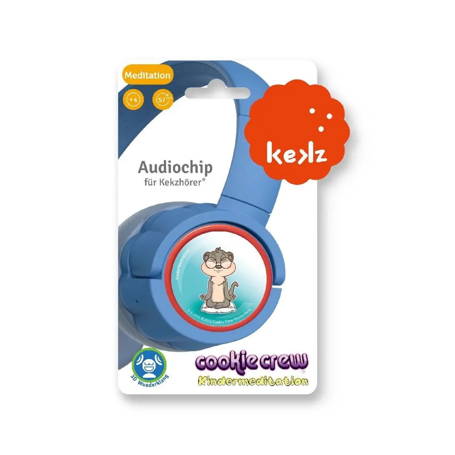 Kekz Hörspiel Cookie Crew - Meditation für Kinder,1 Audio-Chip