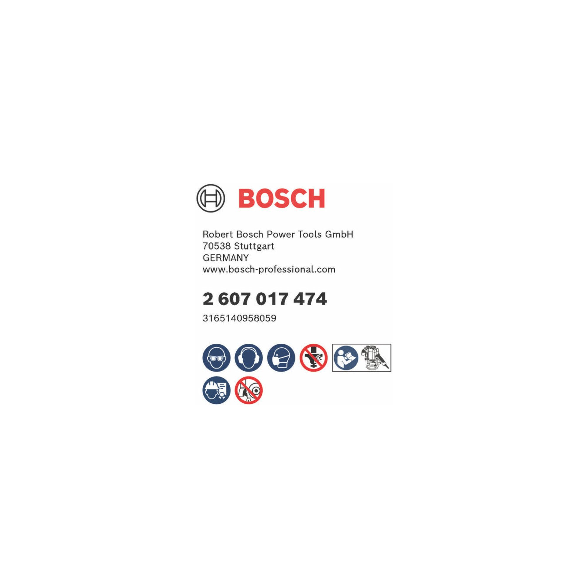 Bosch Professional Fräser-Set Bosch Fräser-Set 6-mm-Schaft 30-teilig
