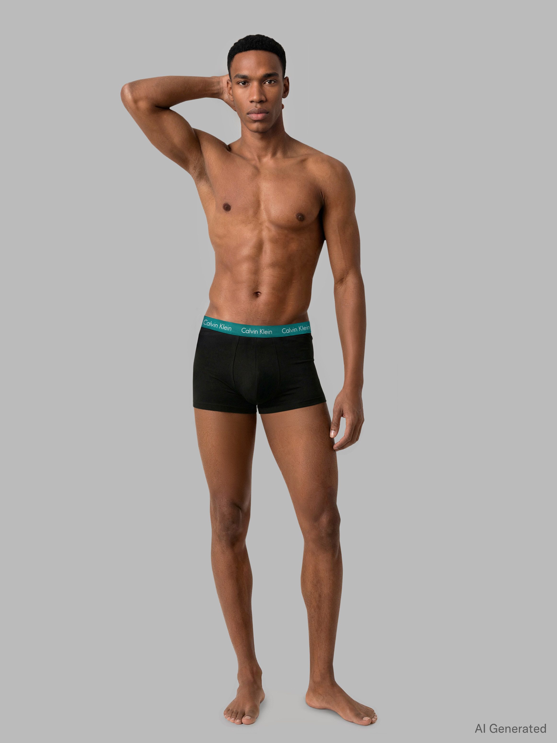 Calvin Klein Underwear Trunk LOW RISE TRUNK 3PK (Packung, 3-St., 3er-Pack) mit Logoschriftzügen