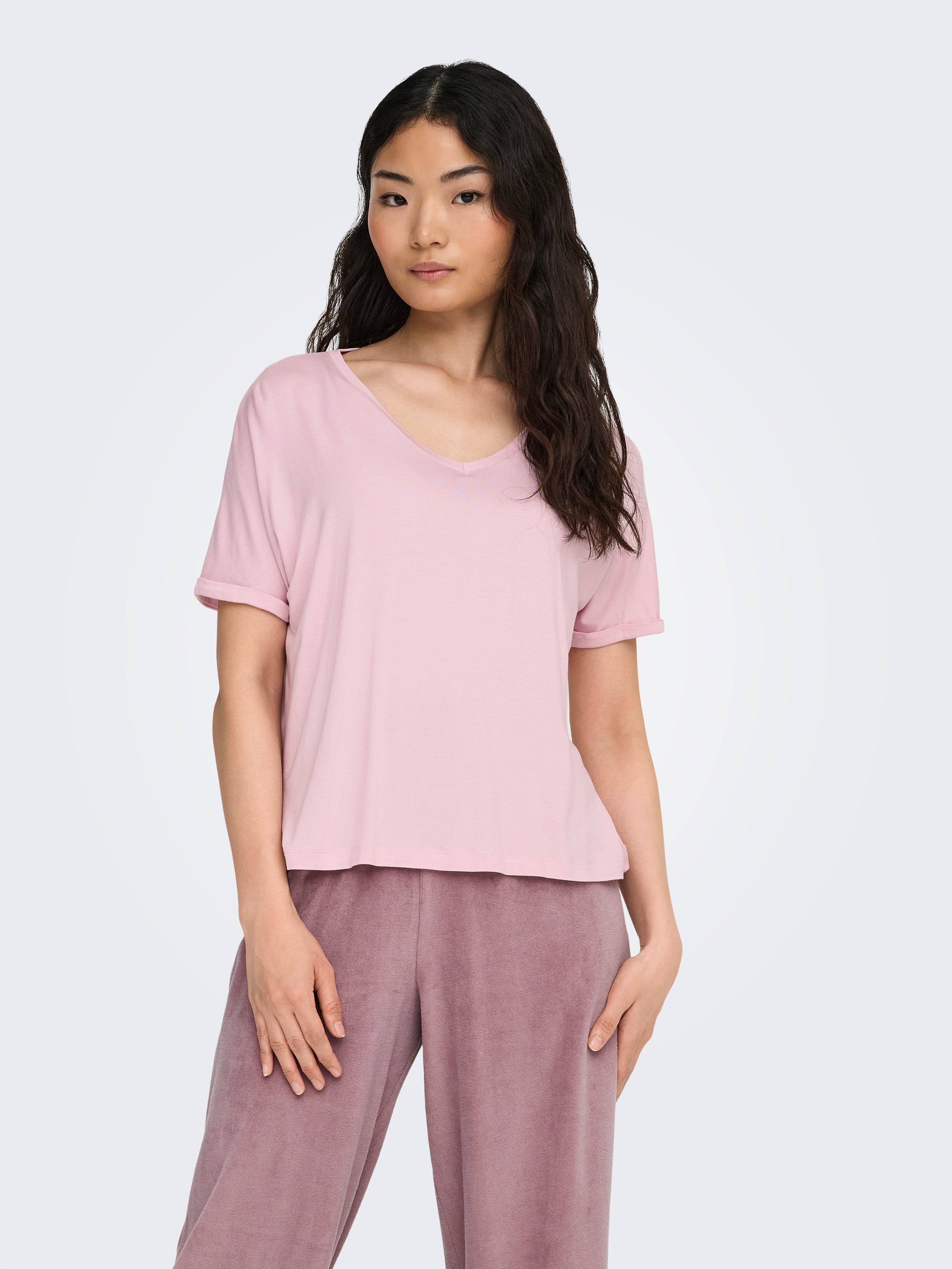 JDY T-Shirt JDYSISSY S/S V-NECK TOP JRS DIA günstig online kaufen