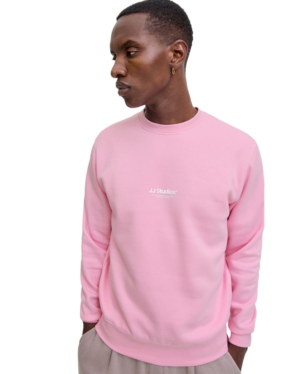 Jack & Jones Sweatshirt JJESOHO SWEAT CREW NECK aus Baumwollmix günstig online kaufen