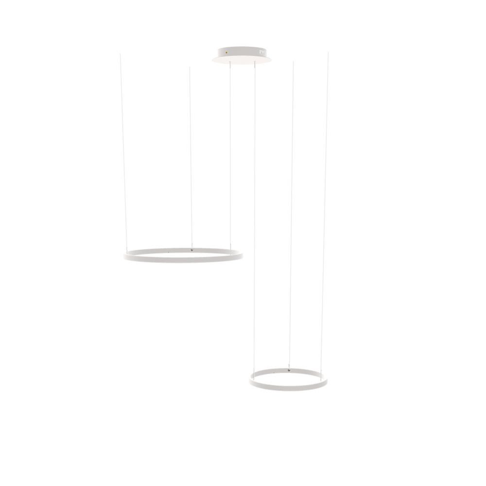 s.luce Pendelleuchte LED 2er-Ring Hängelampen Kombination günstig online kaufen