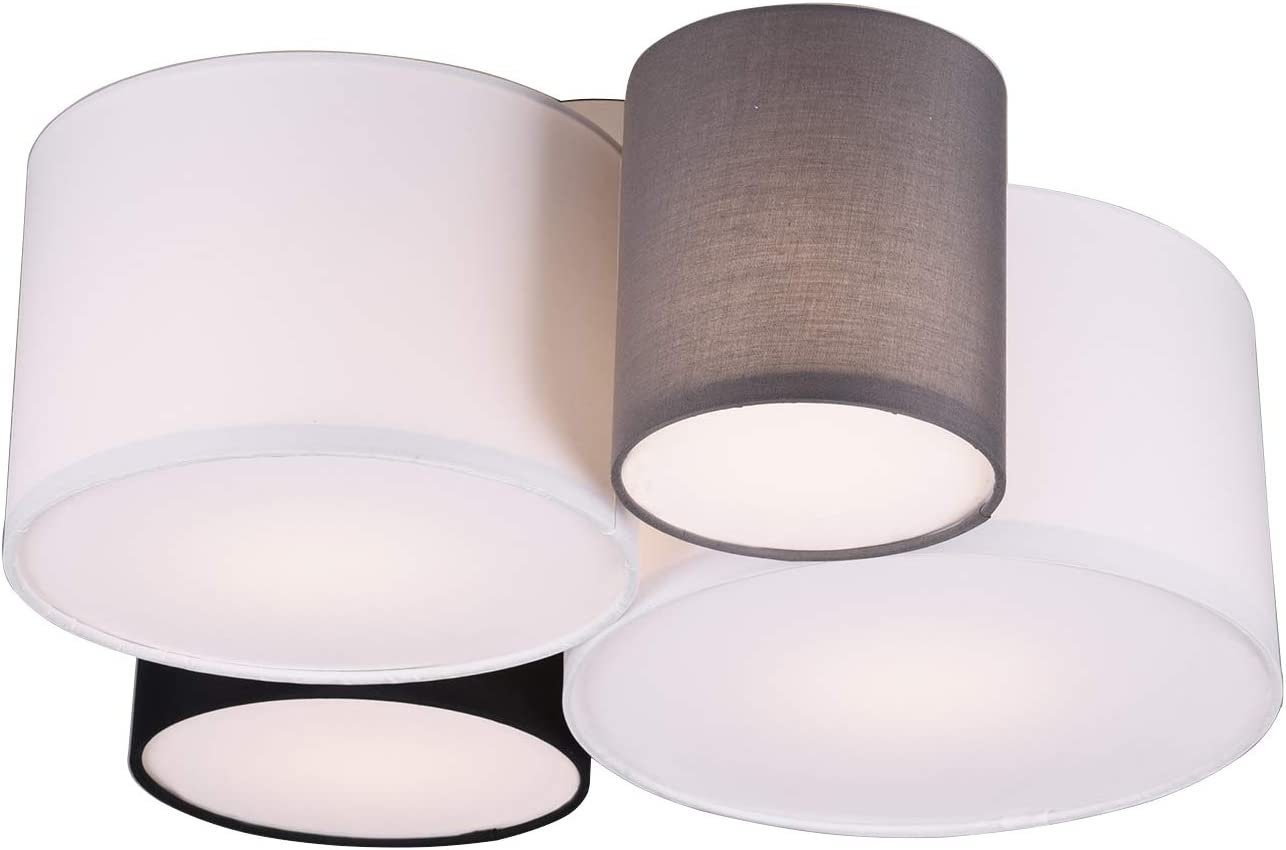 lightling Deckenleuchten Modern 4-Star, ohne Leuchtmittel, abhängig vom Leuchtmittel, Deckenlampe