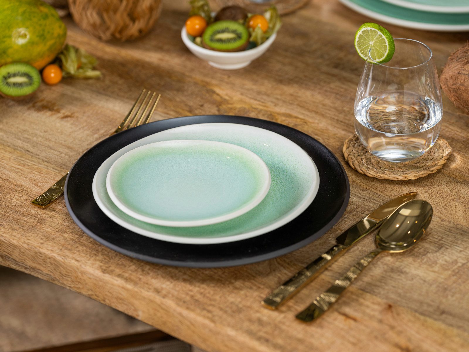 Rosenthal Brotteller Junto Jungle Teller flach 16 cm