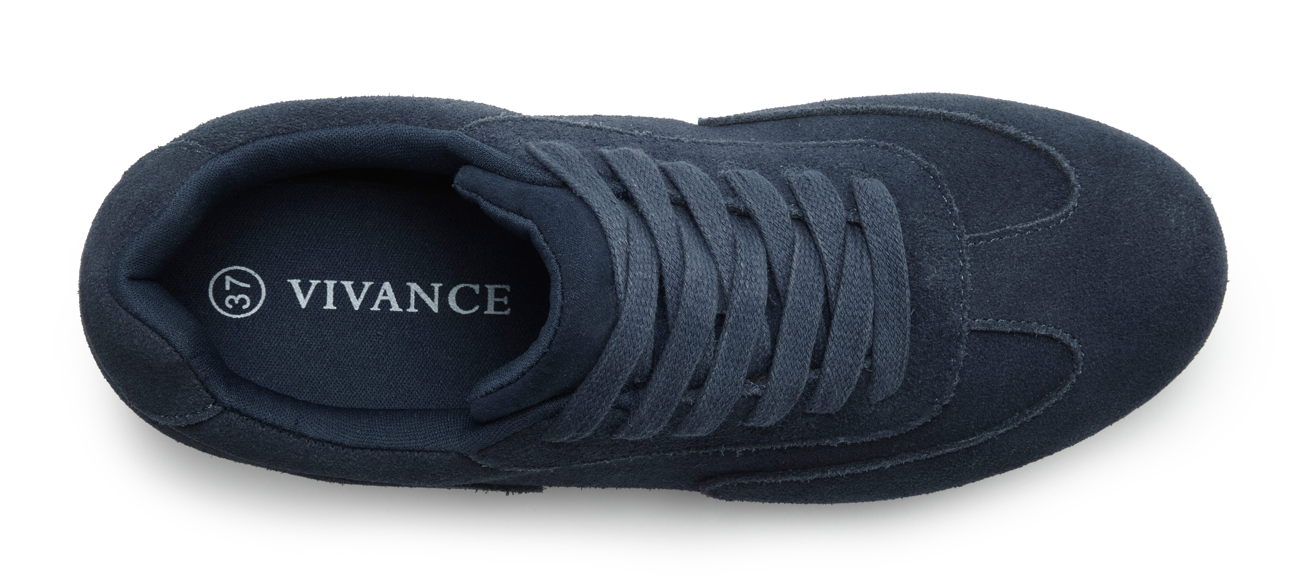 Vivance by Lascana Schnürhalbschuh, Freizeitschuh, Sneaker aus Leder ultraleicht – Bild 3 von 5