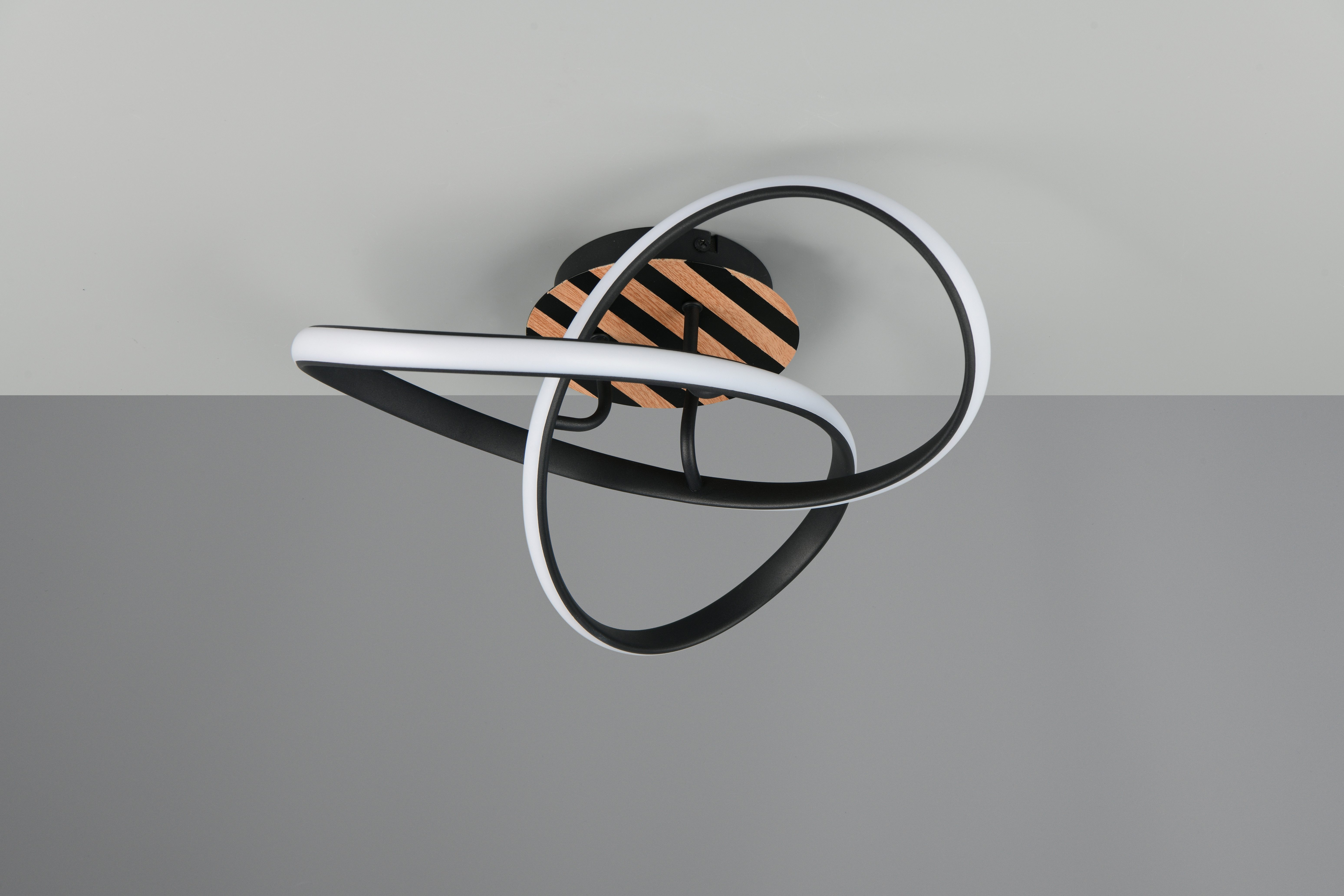 my home LED Deckenleuchte Unnestad, Deckenlampe warmweiß 3000K 15W, Print H günstig online kaufen