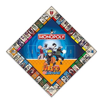 Winning Moves Spiel, Brettspiel Monopoly Naruto (deutsch) Brettspiel Gesellschaftsspiel