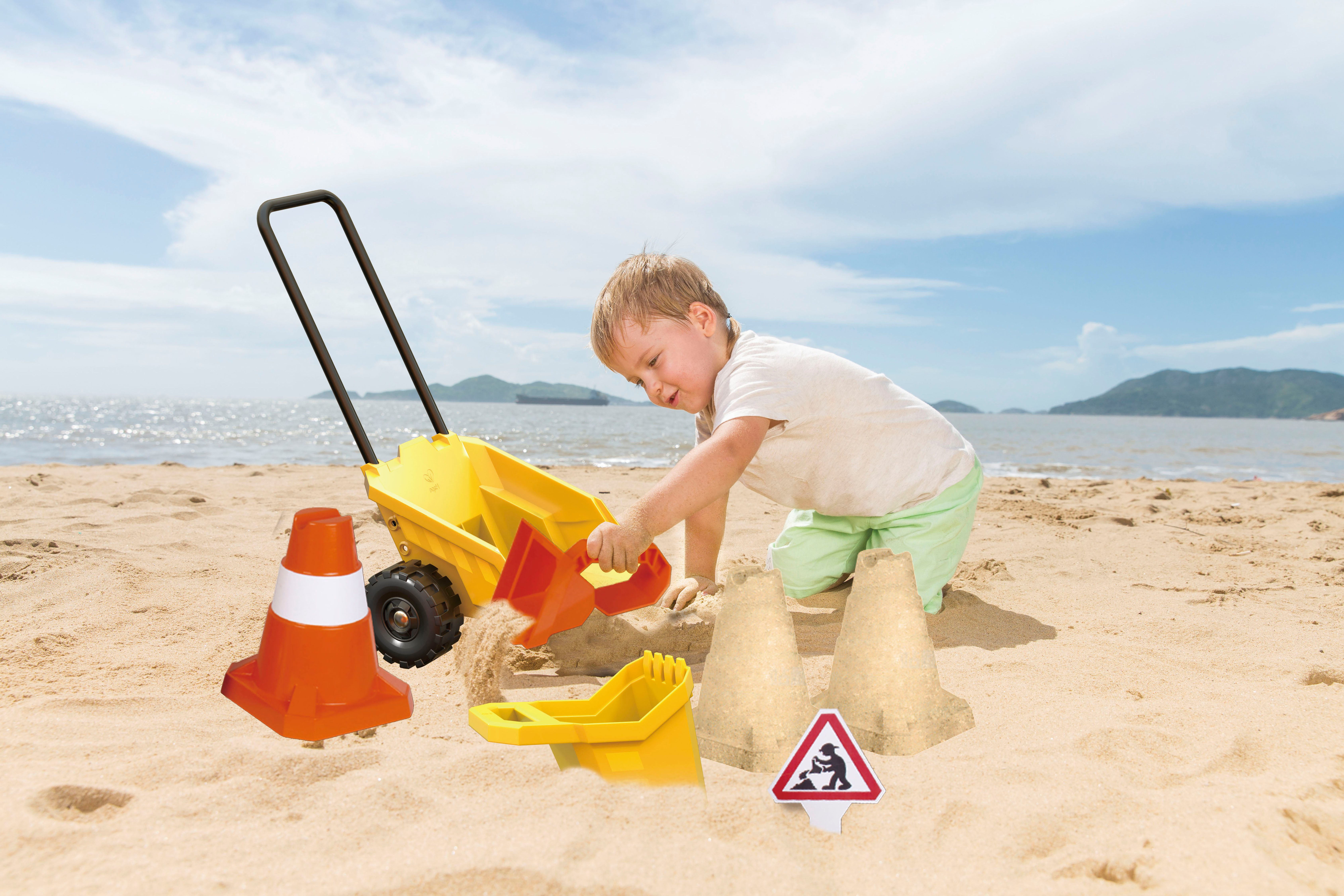 Hape Sandeimer Sandspielzeug mit Kipper, (Set) günstig online kaufen