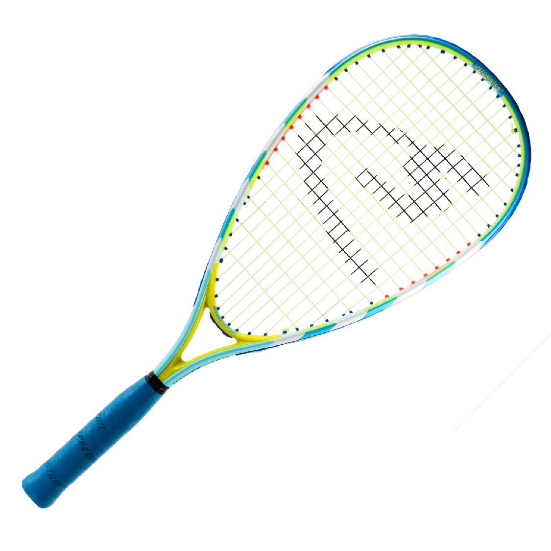 Speedminton Speed-Badmintonschläger Set S700 Medium (2x Premium-Alu-Schläger, EasyCourt, 5xSpeeder)