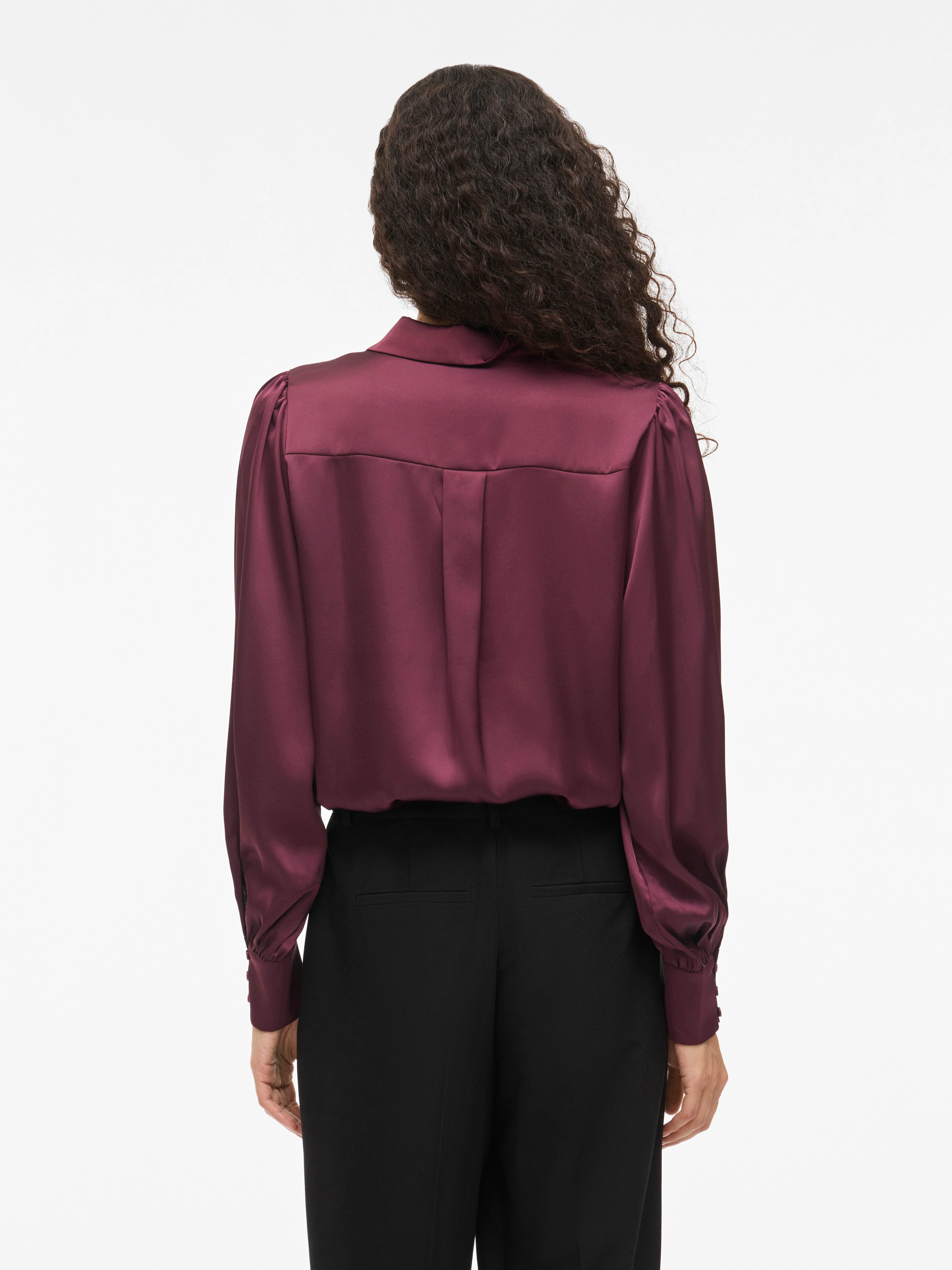 Vila Langarmbluse VIENNA RAVENNA L/S BALLOON SHIRT - NOOS günstig online kaufen