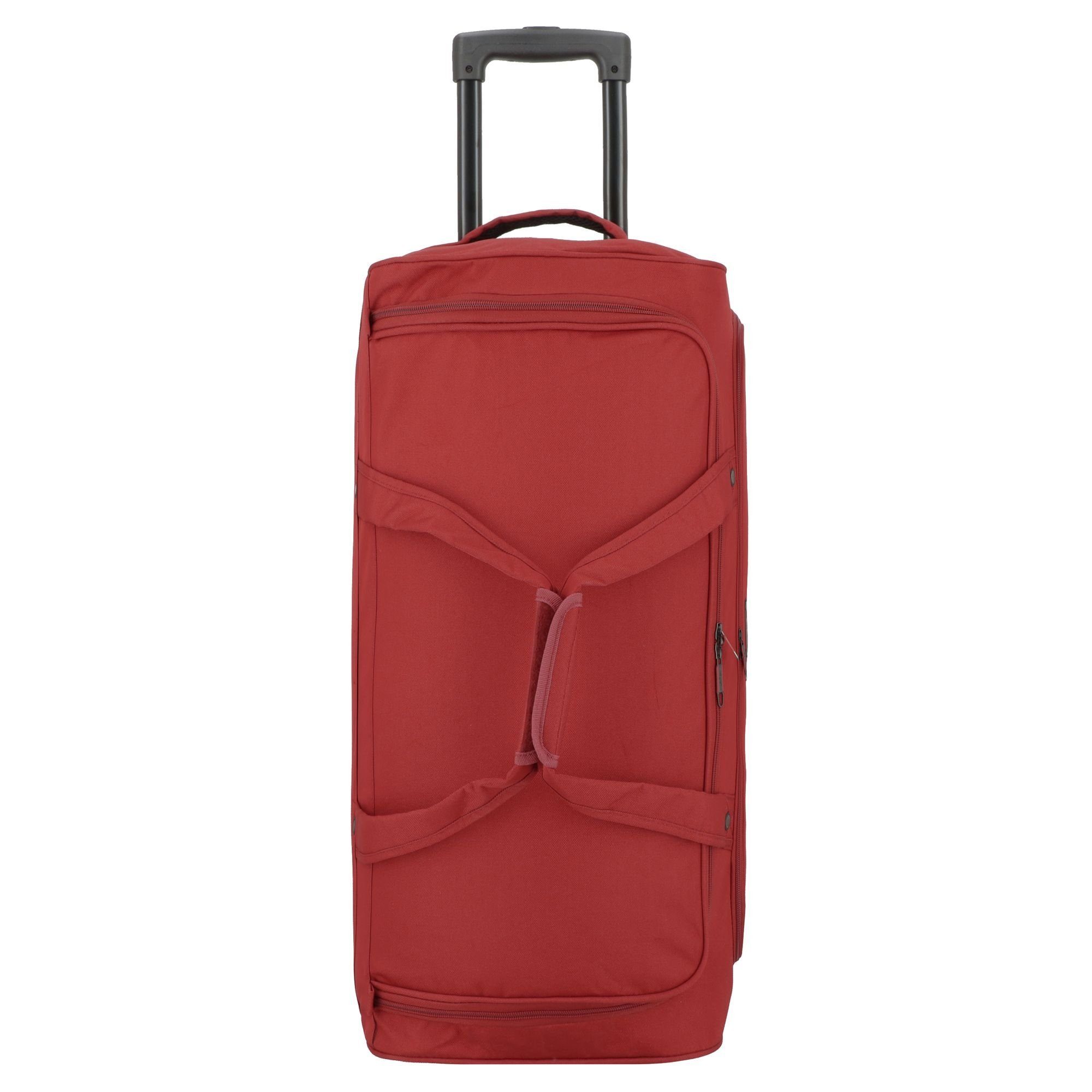 Polyester Travel 7700, Line Reisetasche D&N rot2