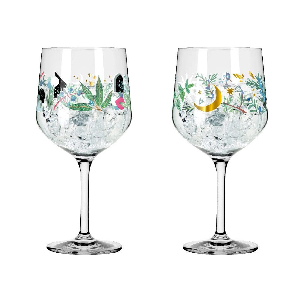 Cocktailglas Ritzenhoff Botanic Glamour Gin Kelch 2er #7#8 GWAW H23