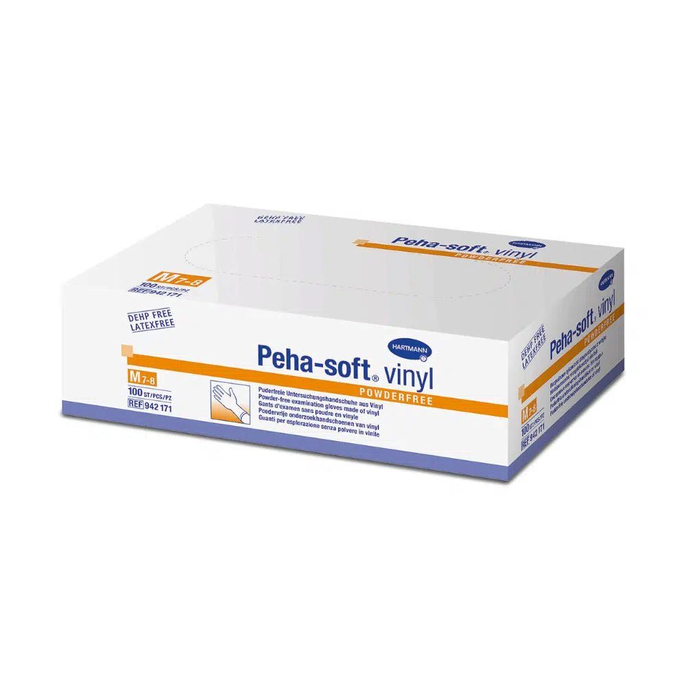 AG HARTMANN puderfrei Einmalhandschuhe, Hartmann Peha-soft® PAUL Einweghandschuhe Vinyl