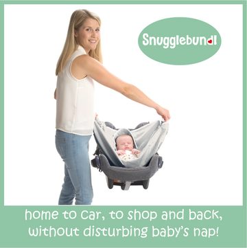 Snugglebundl Tragetuch Baby Haze mit optimaler Unterstützung im Kopf- und Nackenbereich