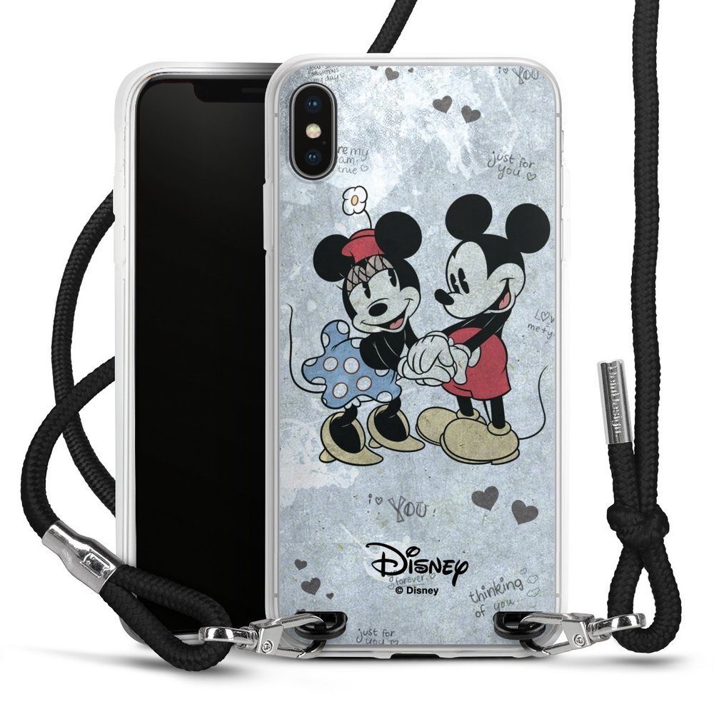 DeinDesign Handyhülle »Mickey&Minnie In Love« Apple iPhone Xs Max,  Handykette, Hülle mit Band, Case zum Umhängen, Cover mit Kette Disney  Mickey & Minnie Mouse Vintage online kaufen | OTTO