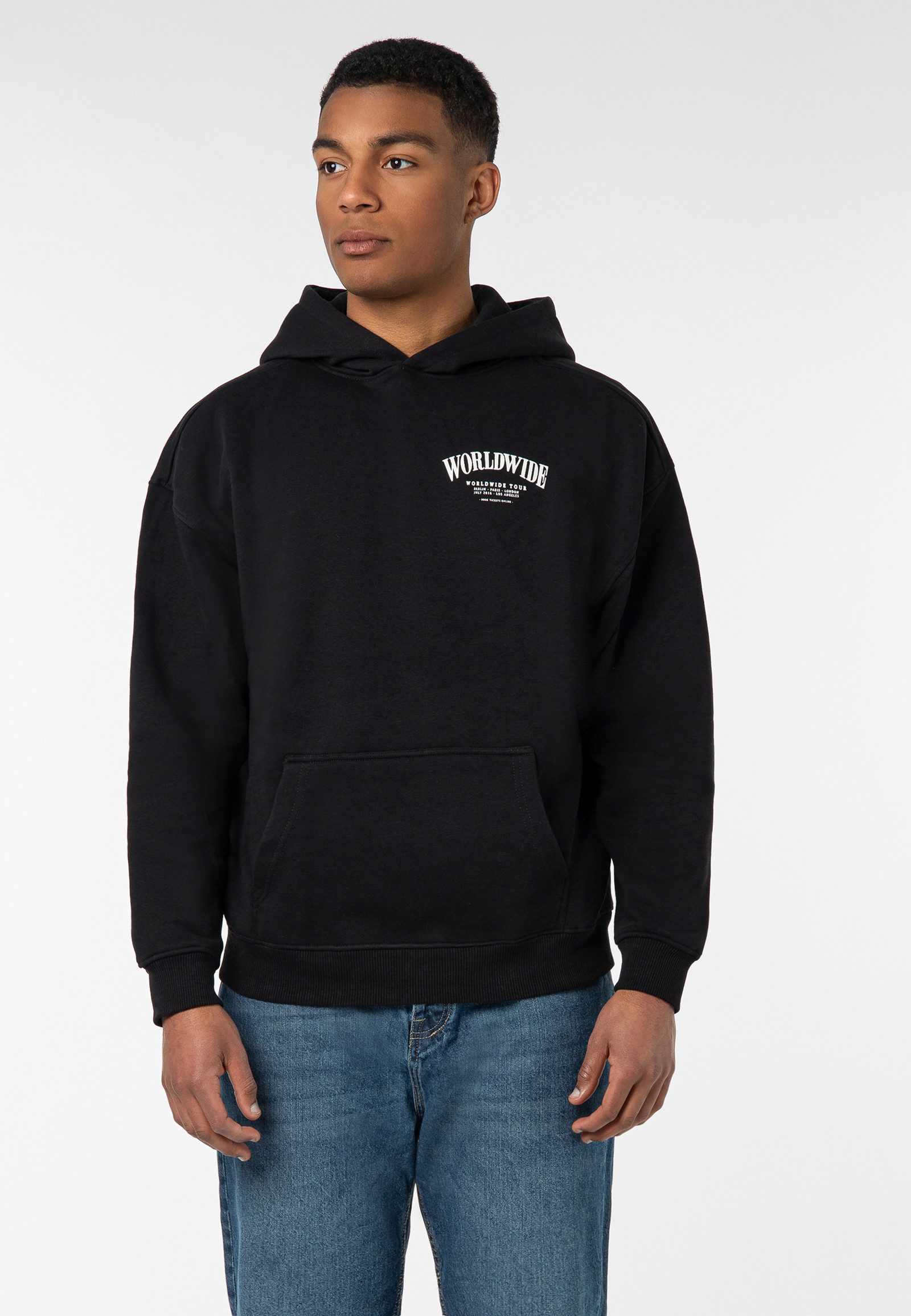 SUBLEVEL Hoodie Herren Kapuzenpullover mit Adler günstig online kaufen