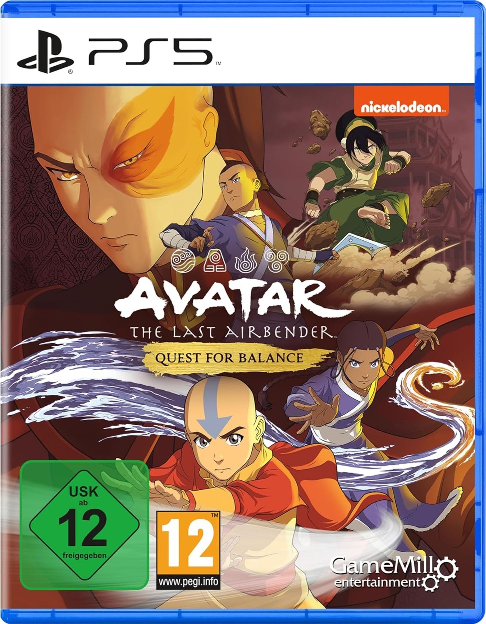 Avatar the Last Airbender - Quest for Balance Playstation 5