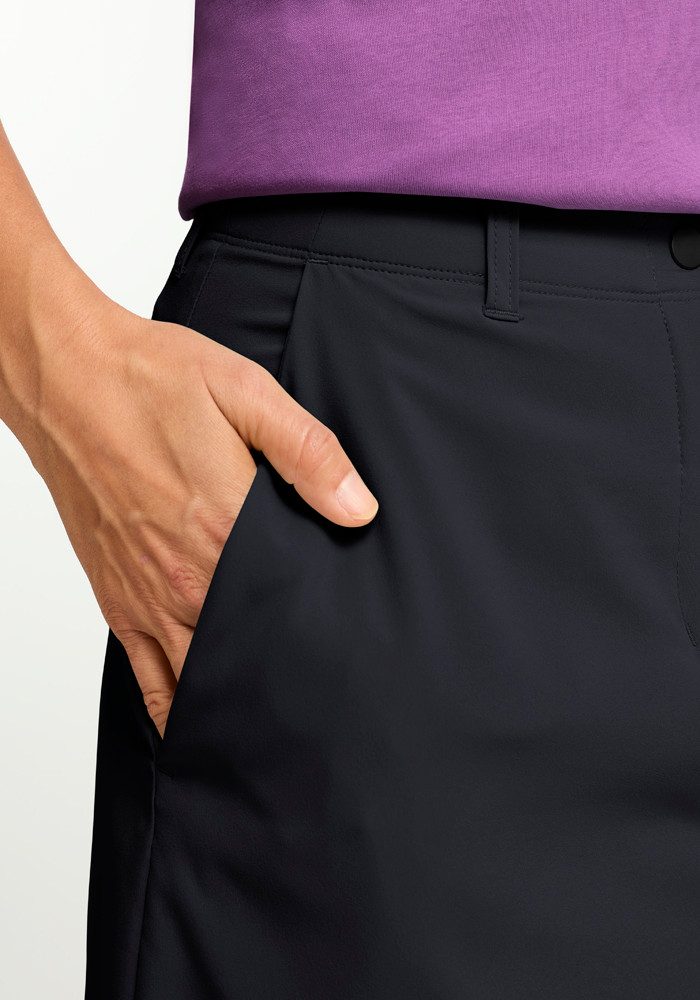 Jack Wolfskin Sommerrock WAIMEA SKORT W sportlicher Stil, ultraleichtes Material, schnell trocknend – Bild 3 von 5