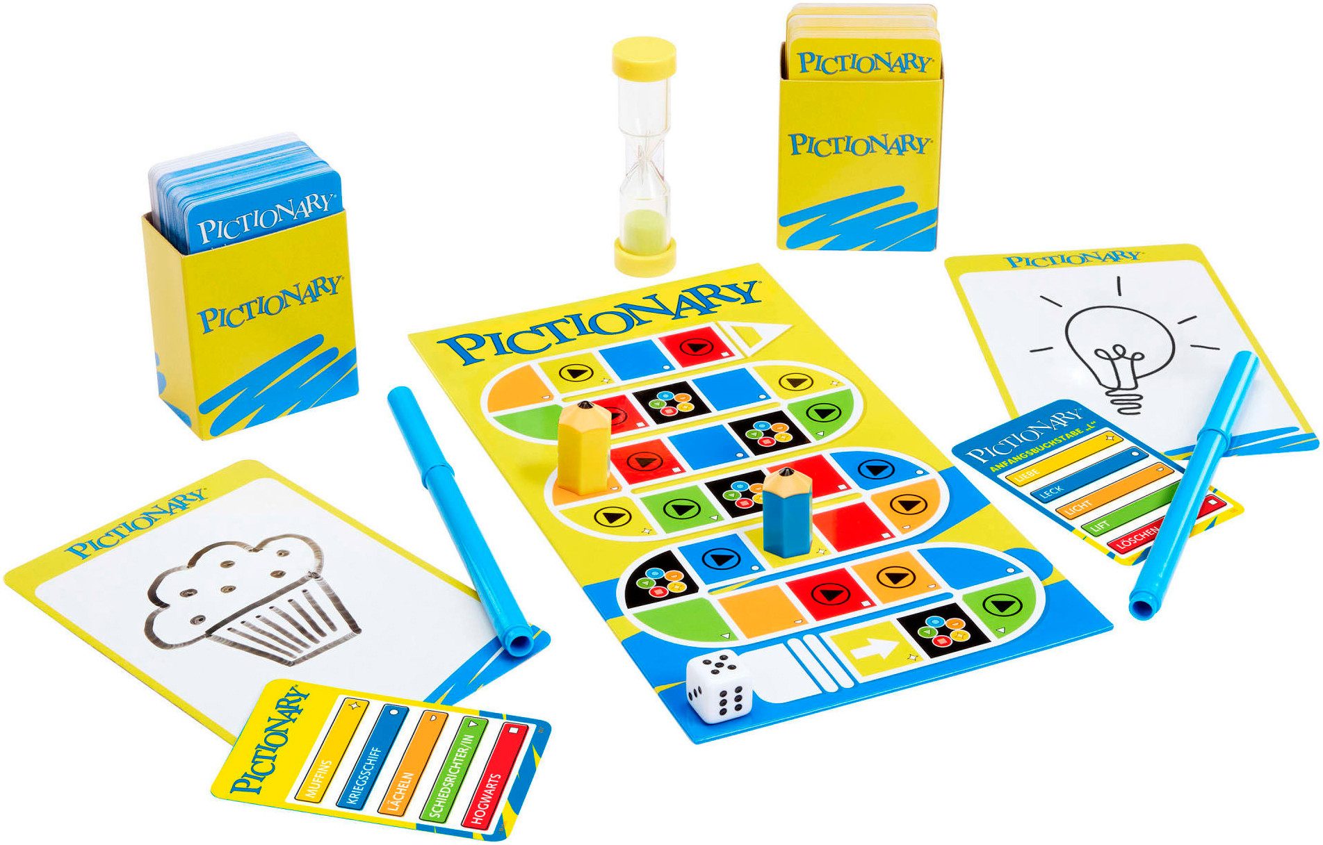 Mattel games Spiel Pictionary Core, Familienspiel