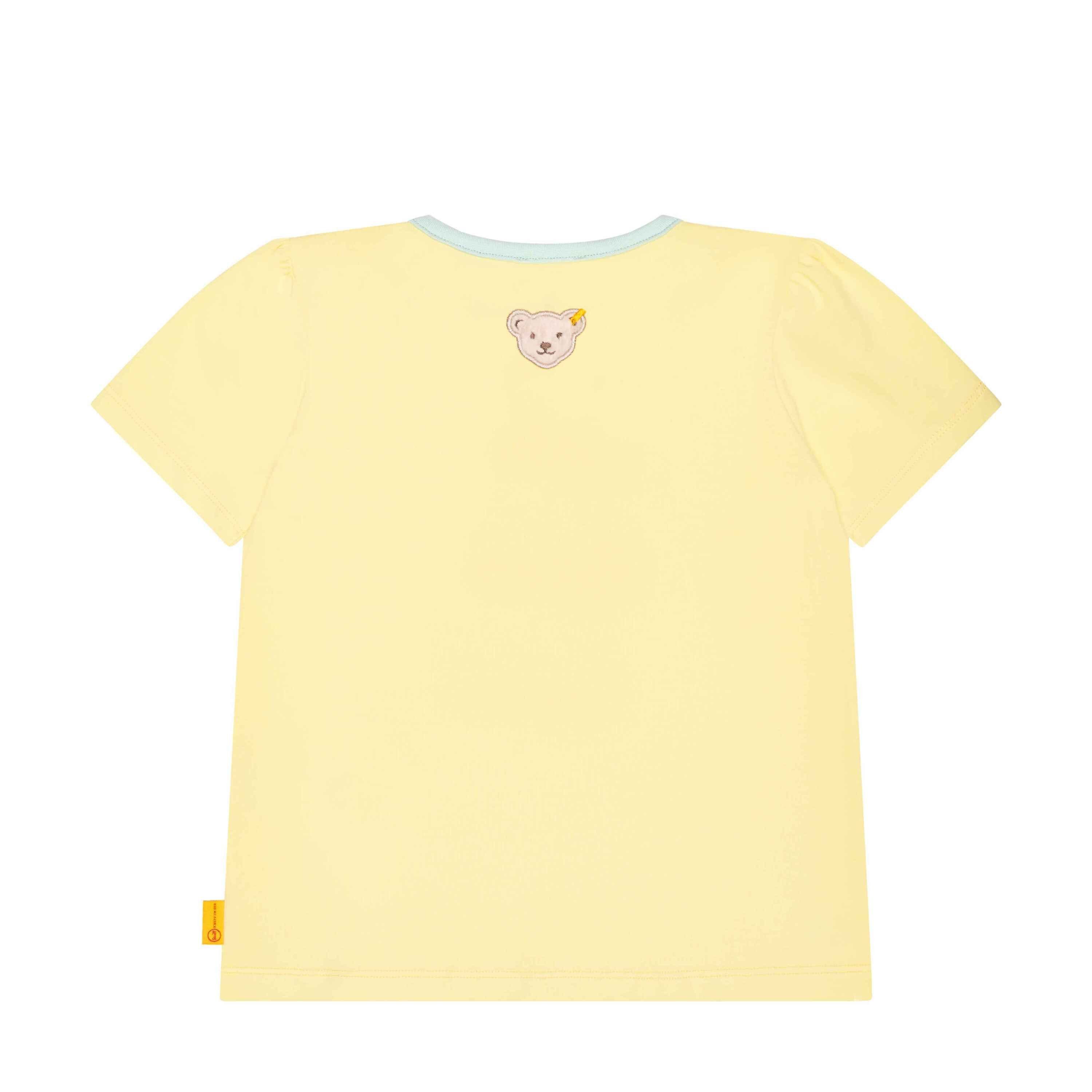 kurzarm Pear Beach T-Shirt Venice Yellow T-Shirt Steiff