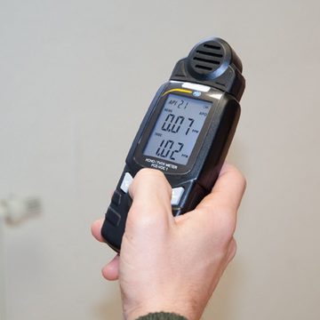 PCE Instruments Feuchtigkeitsmesser PCE Luftqualitätsmessgerät PCE-VOC 1 Messung von HCHO und TVOC